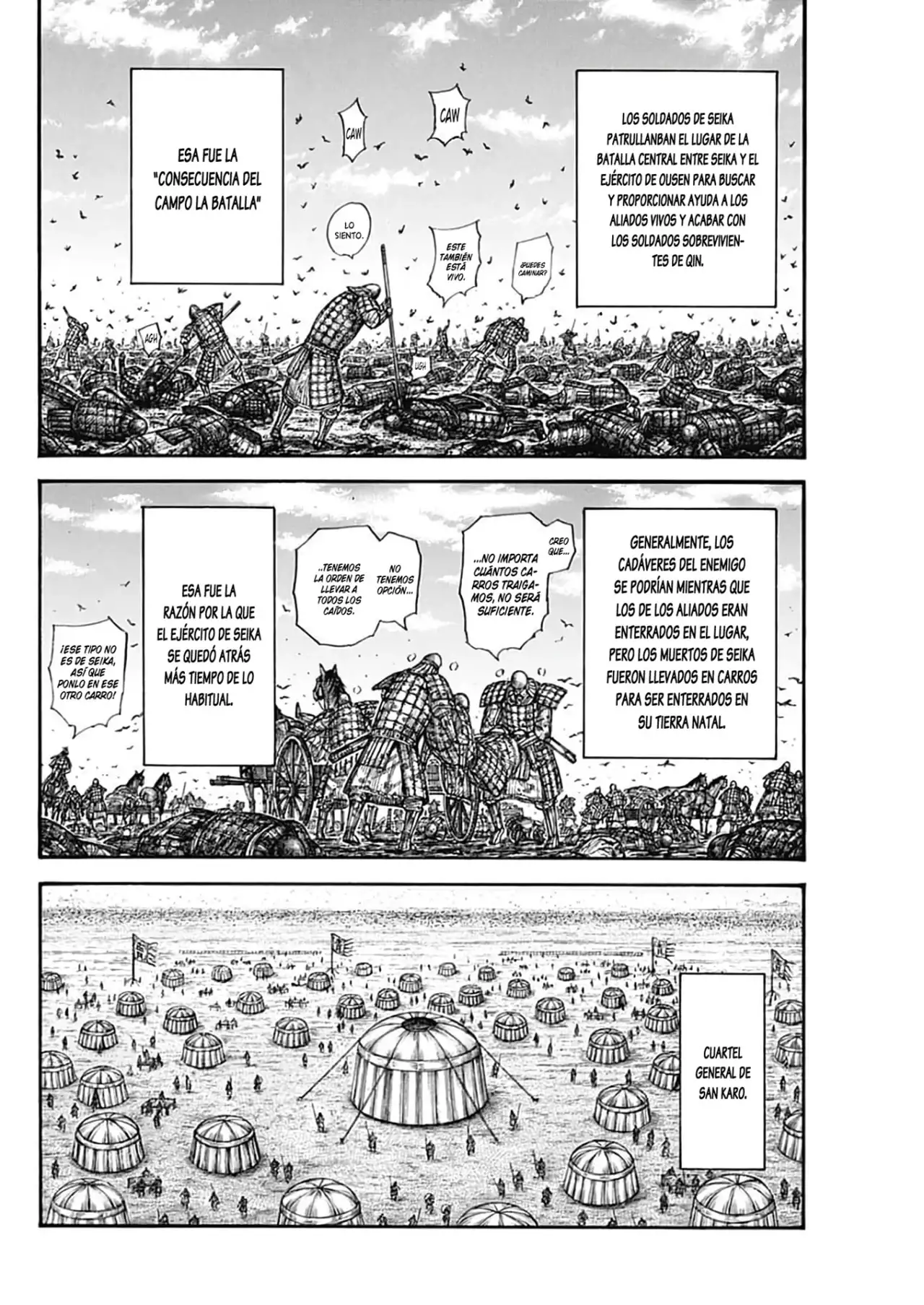 Kingdom capítulo 798, página 4