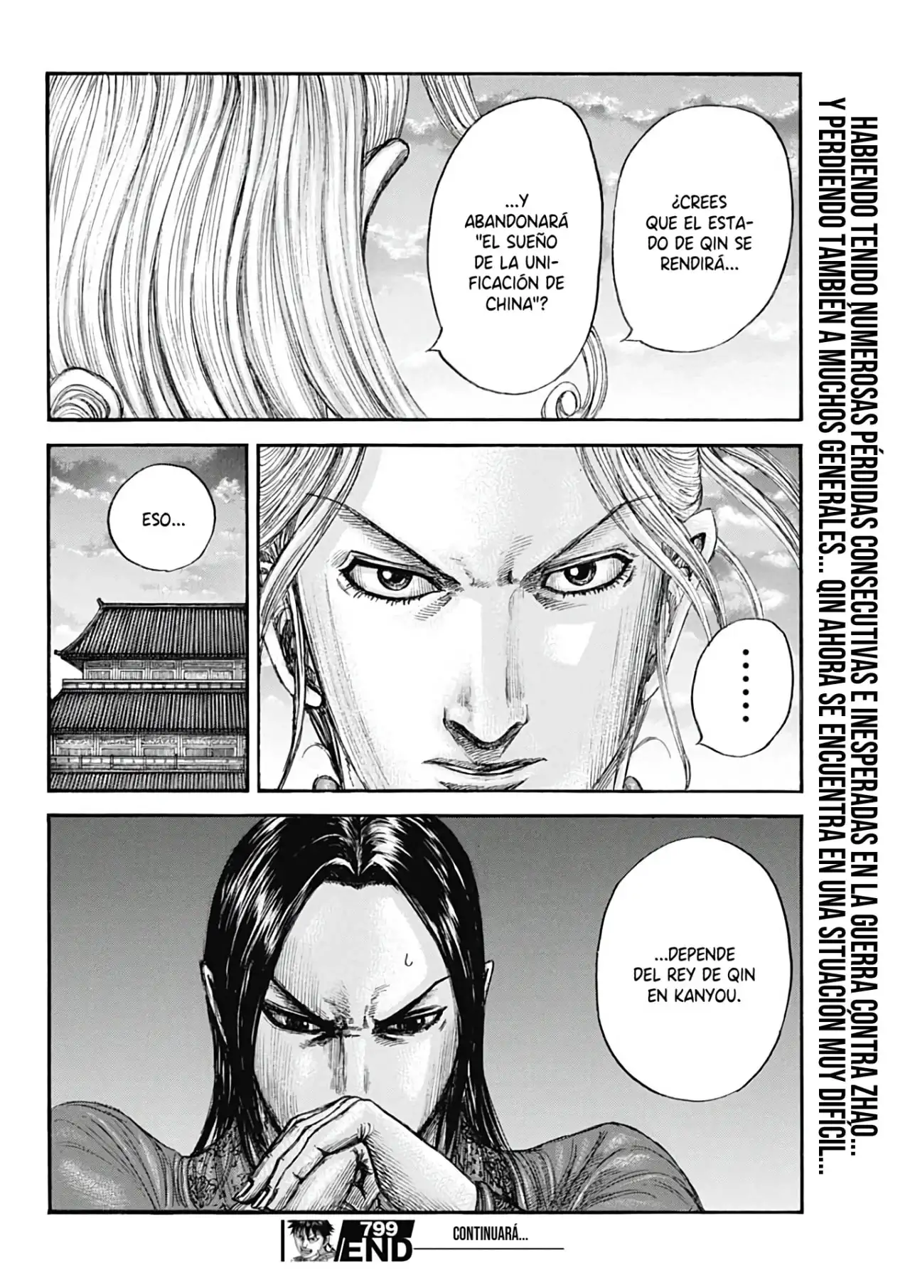 Kingdom capítulo 799, página 19