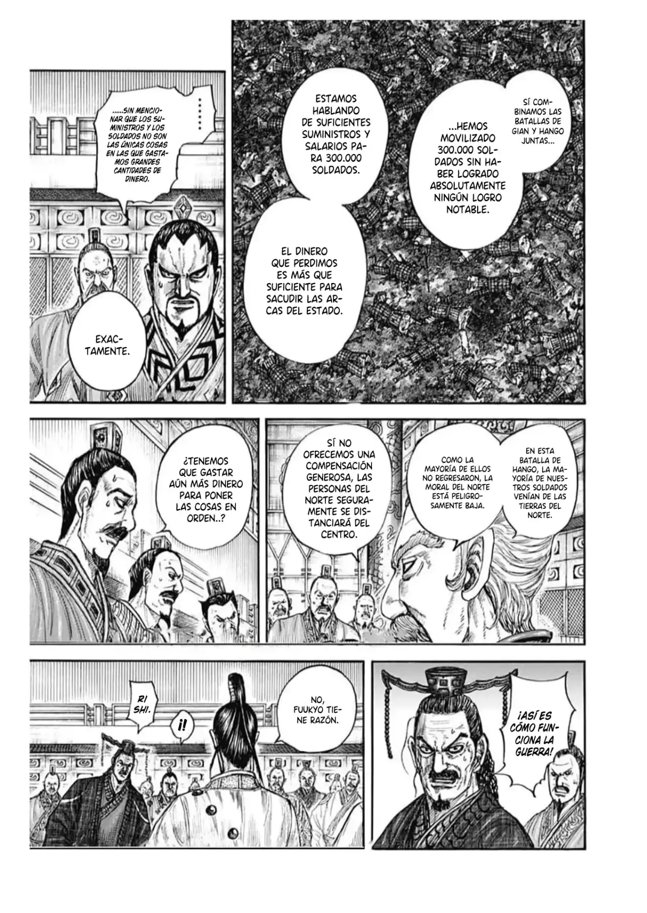 Kingdom capítulo 800, página 6