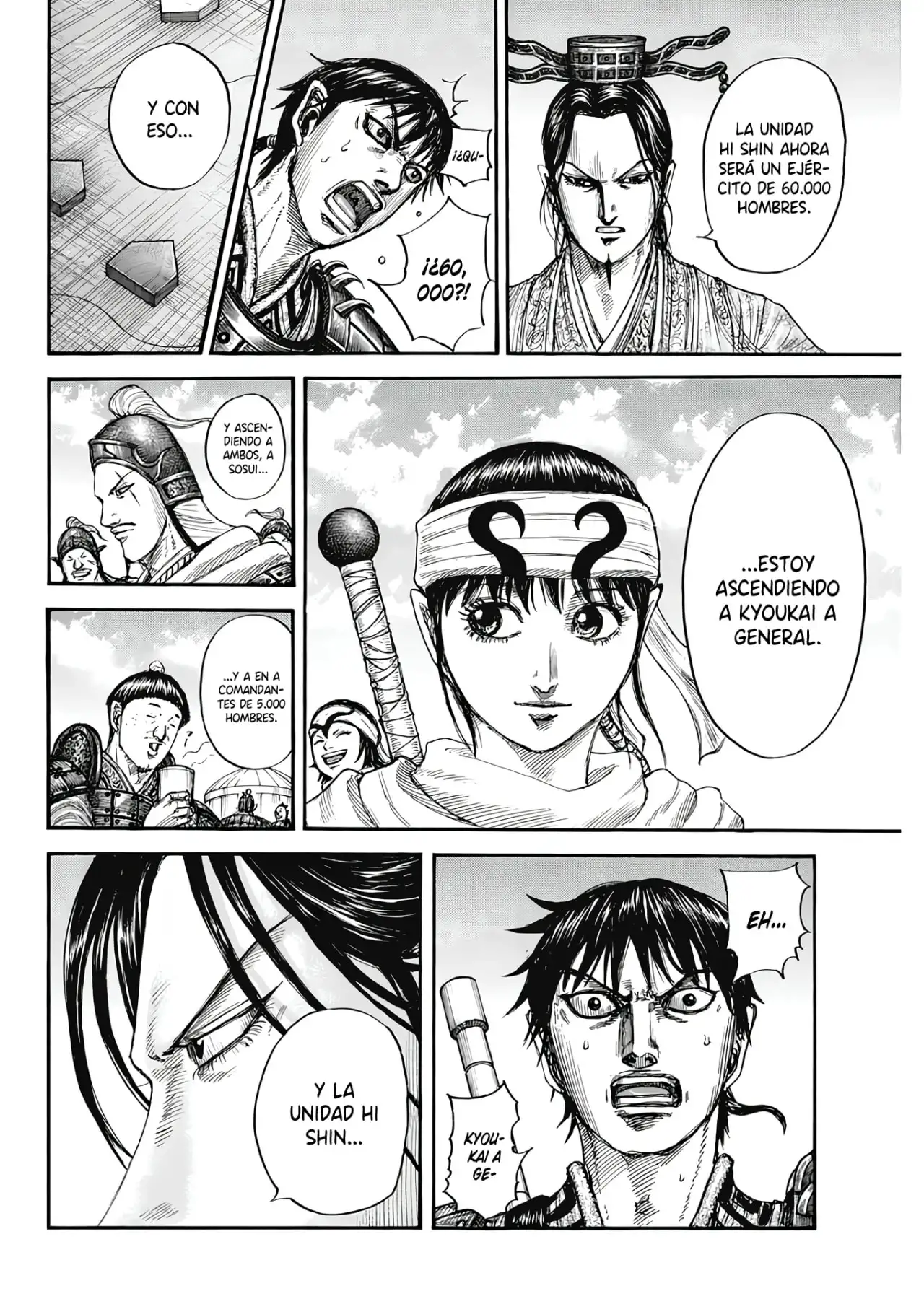 Kingdom capítulo 801, página 20