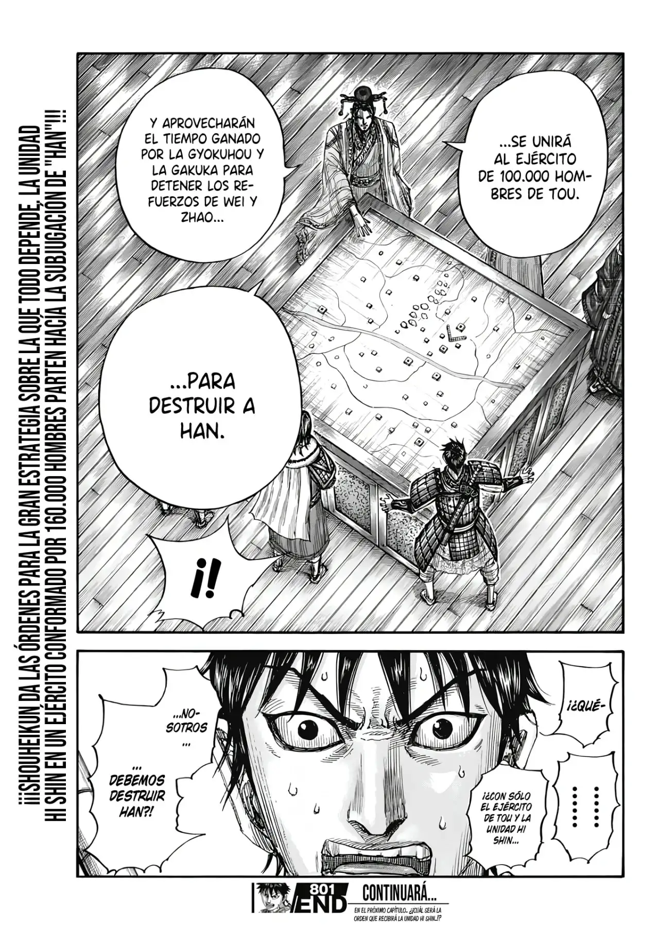 Kingdom capítulo 801, página 21