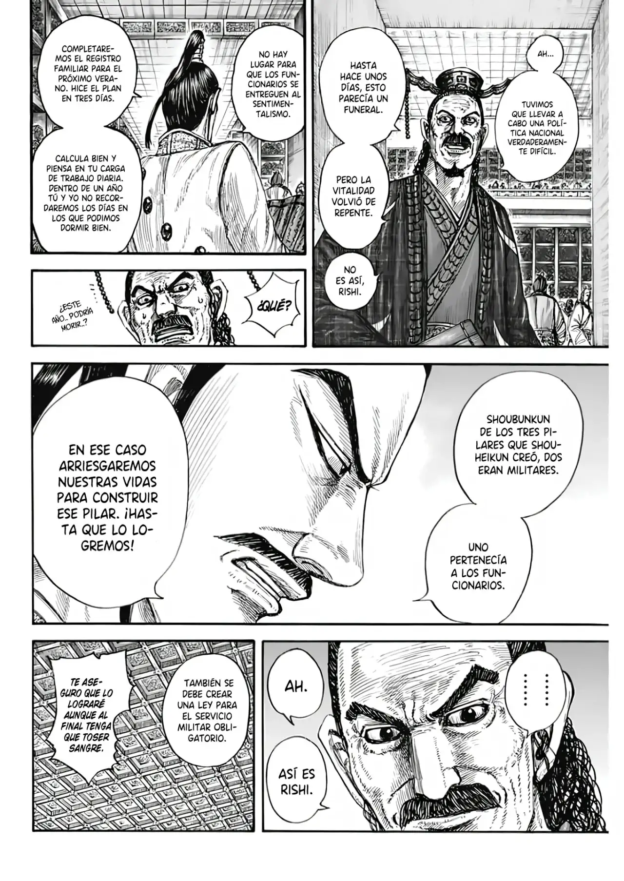 Kingdom capítulo 802, página 4