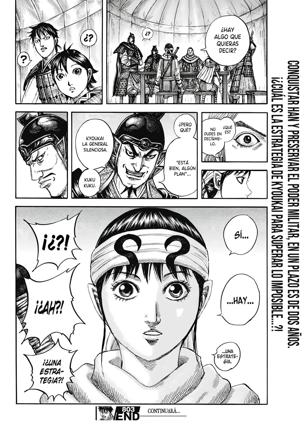 Kingdom capítulo 803, página 21