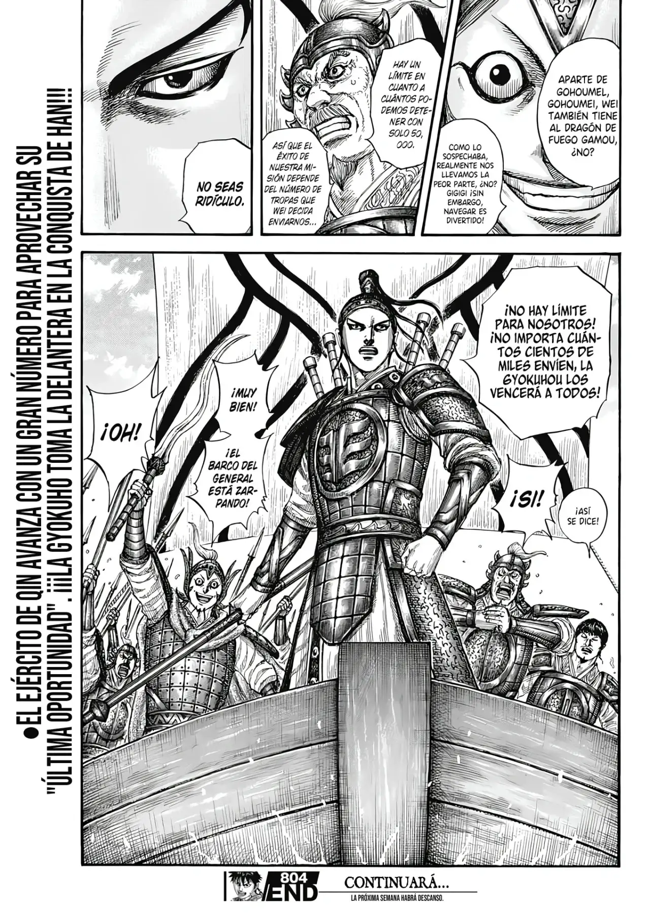 Kingdom capítulo 804, página 19
