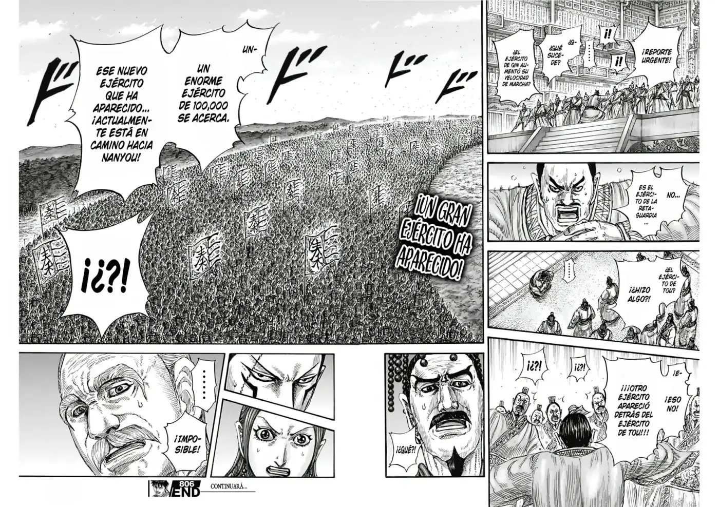 Kingdom capítulo 806, página 19