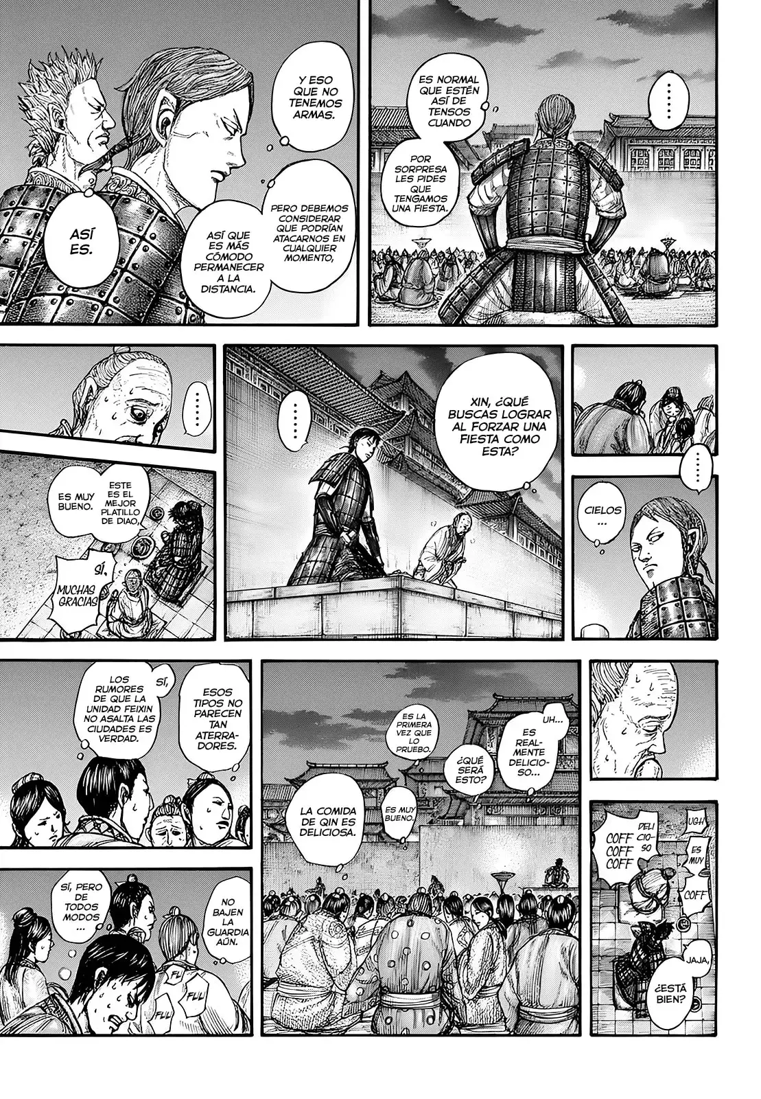 Kingdom capítulo 810, página 18