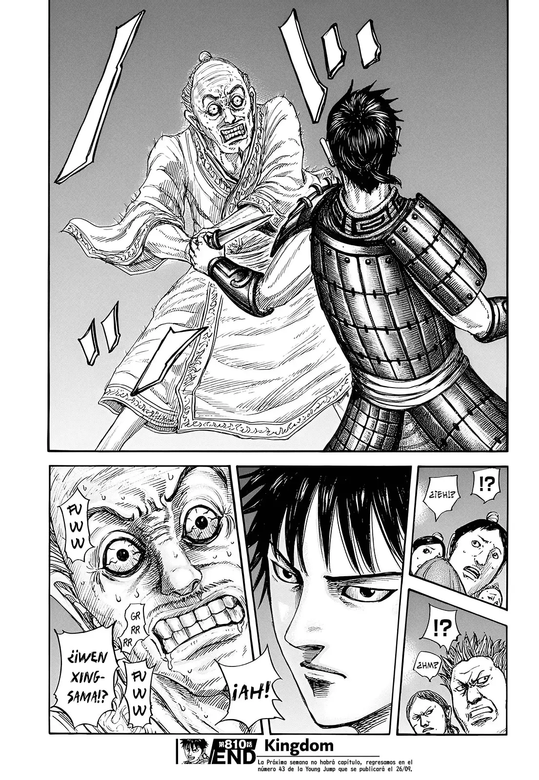 Kingdom capítulo 810, página 20