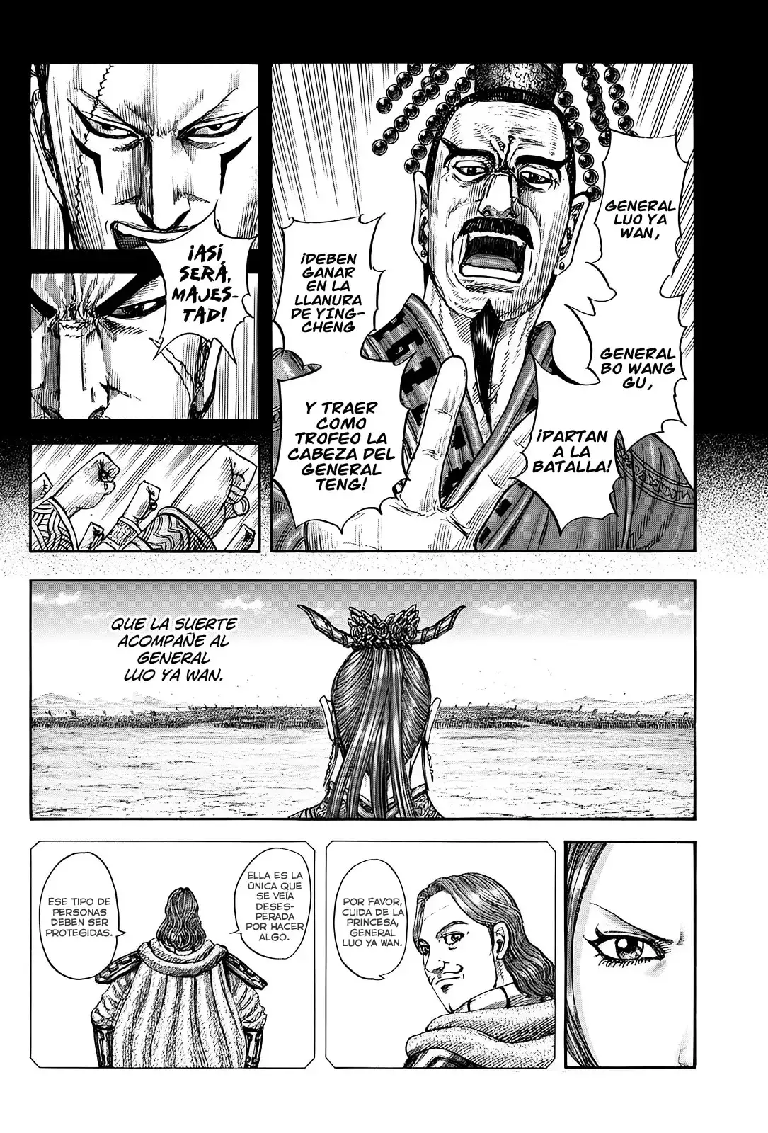 Kingdom capítulo 814, página 6