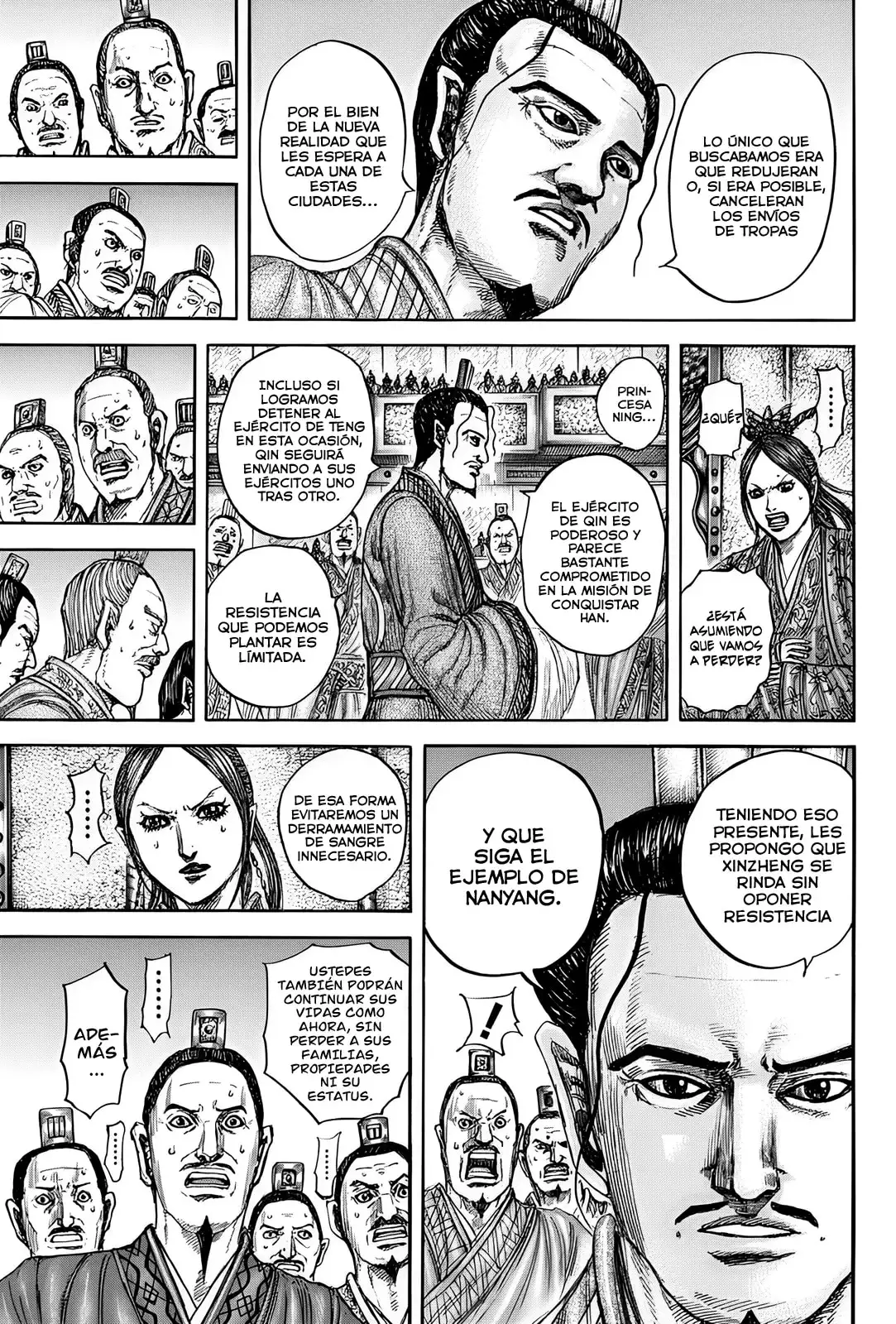 Kingdom capítulo 814, página 13