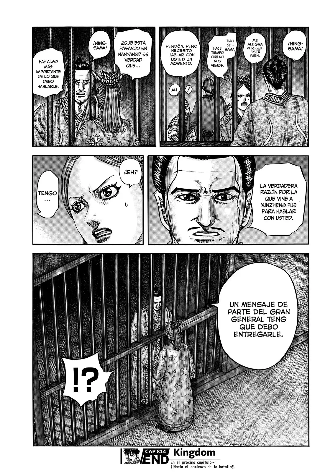 Kingdom capítulo 814, página 19