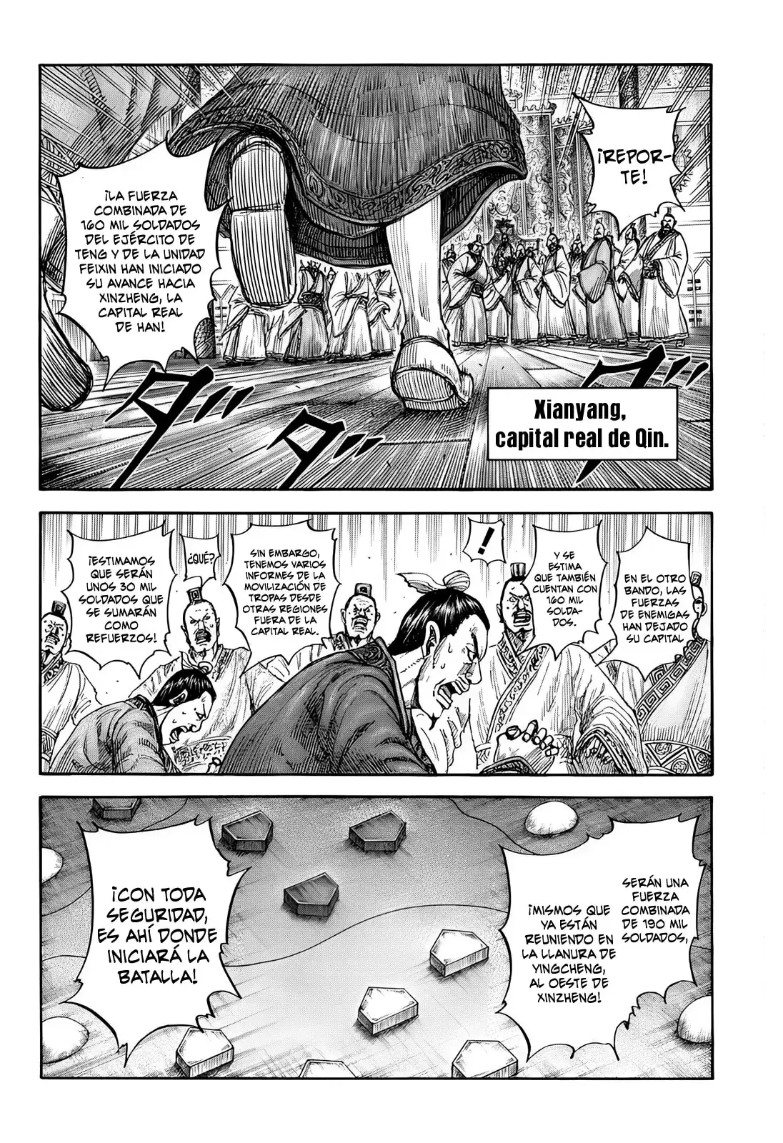 Kingdom capítulo 815, página 3