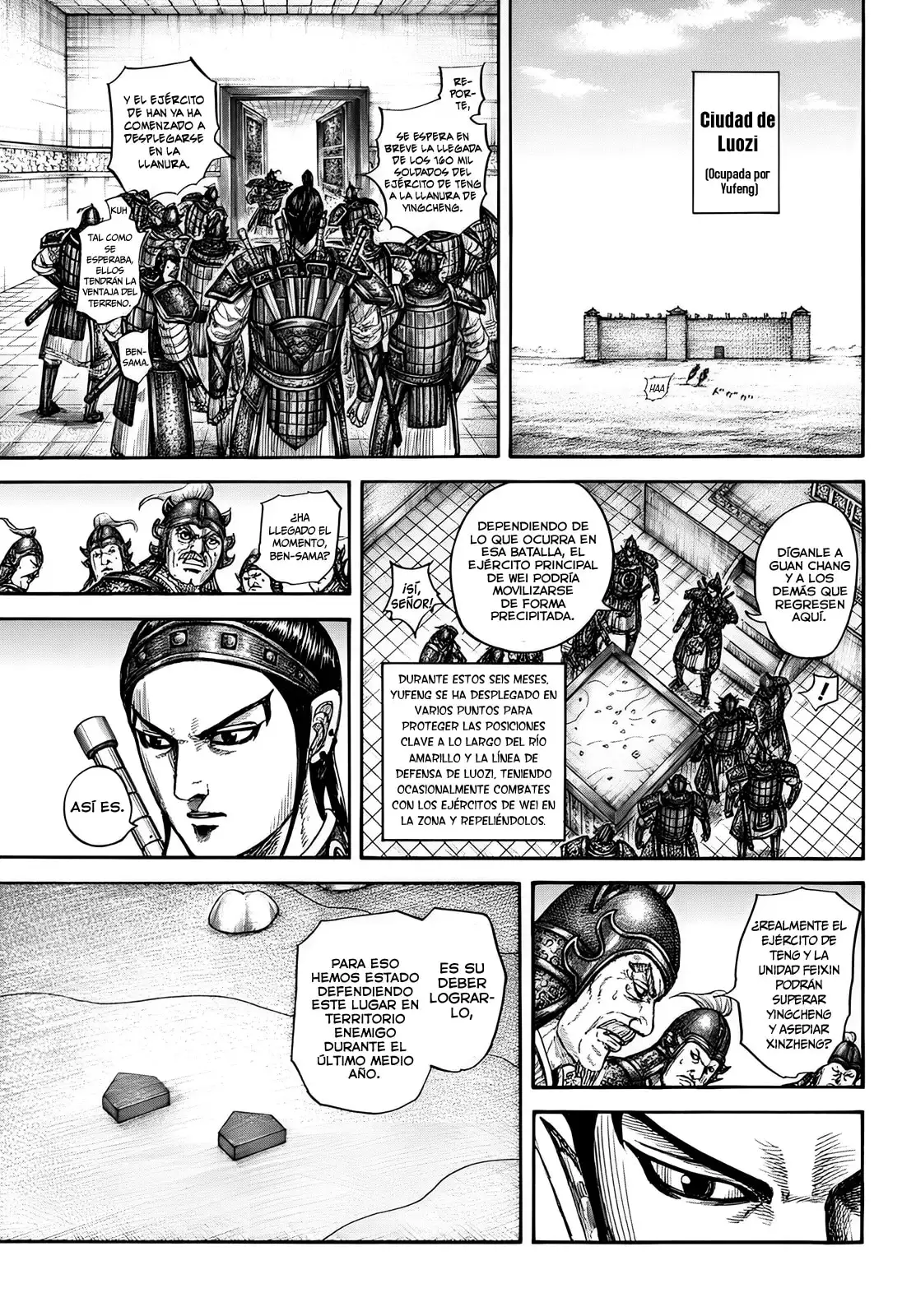 Kingdom capítulo 815, página 10