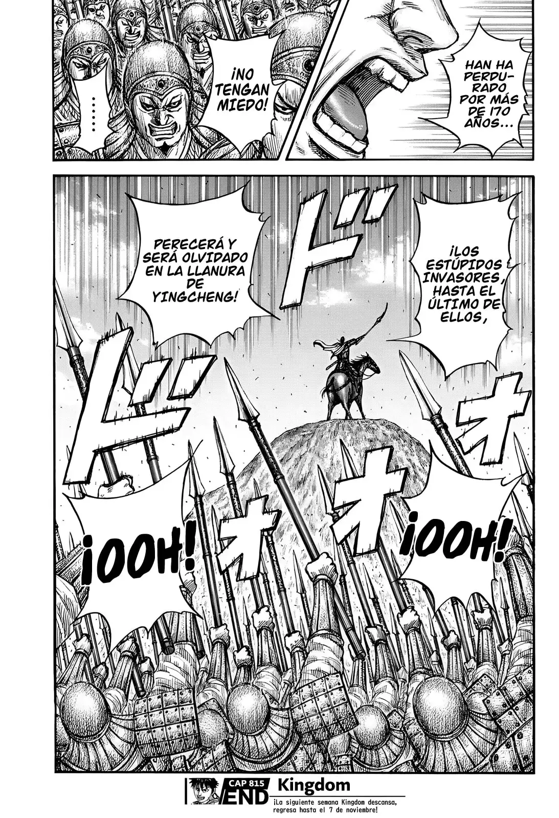 Kingdom capítulo 815, página 19