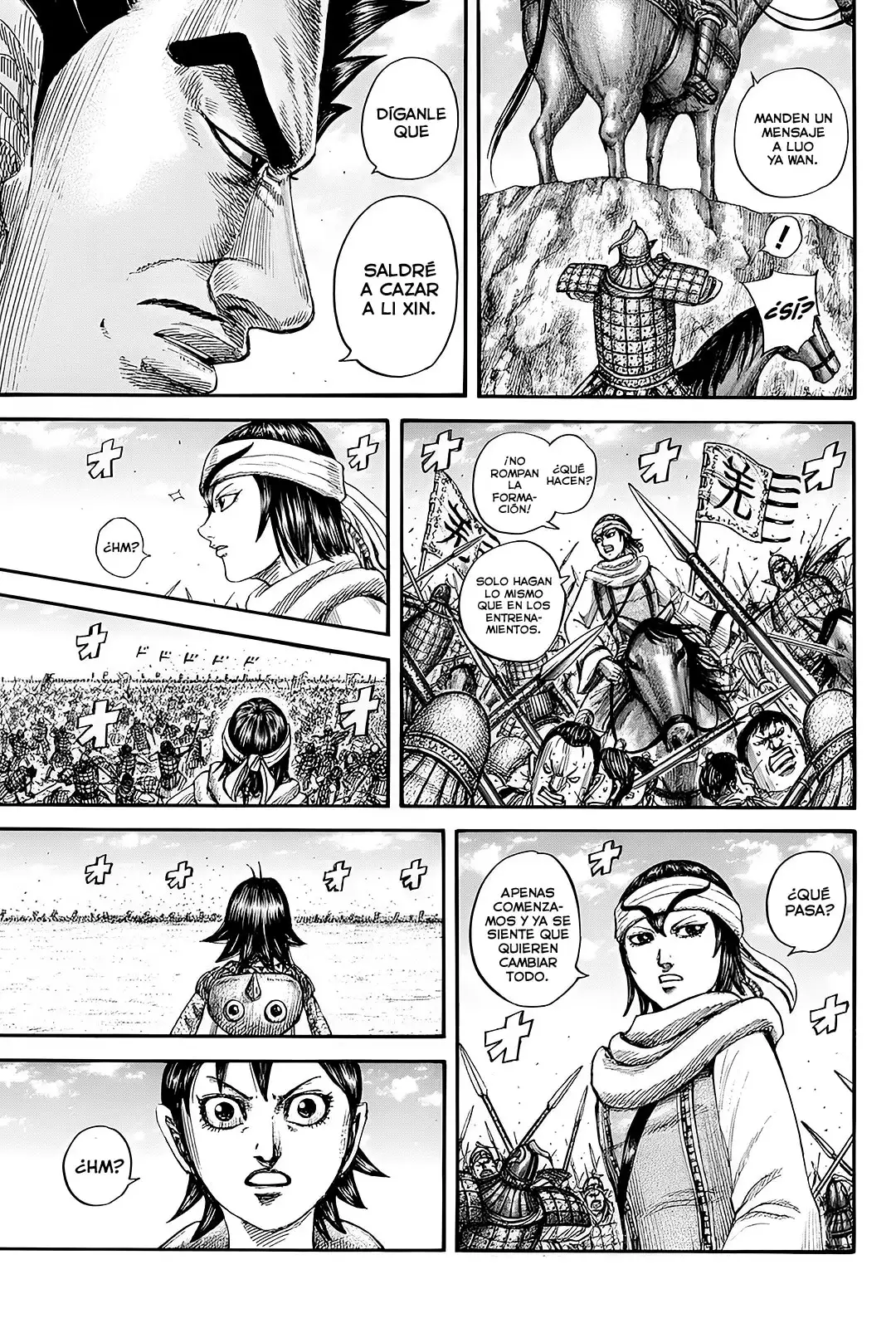 Kingdom capítulo 818, página 8