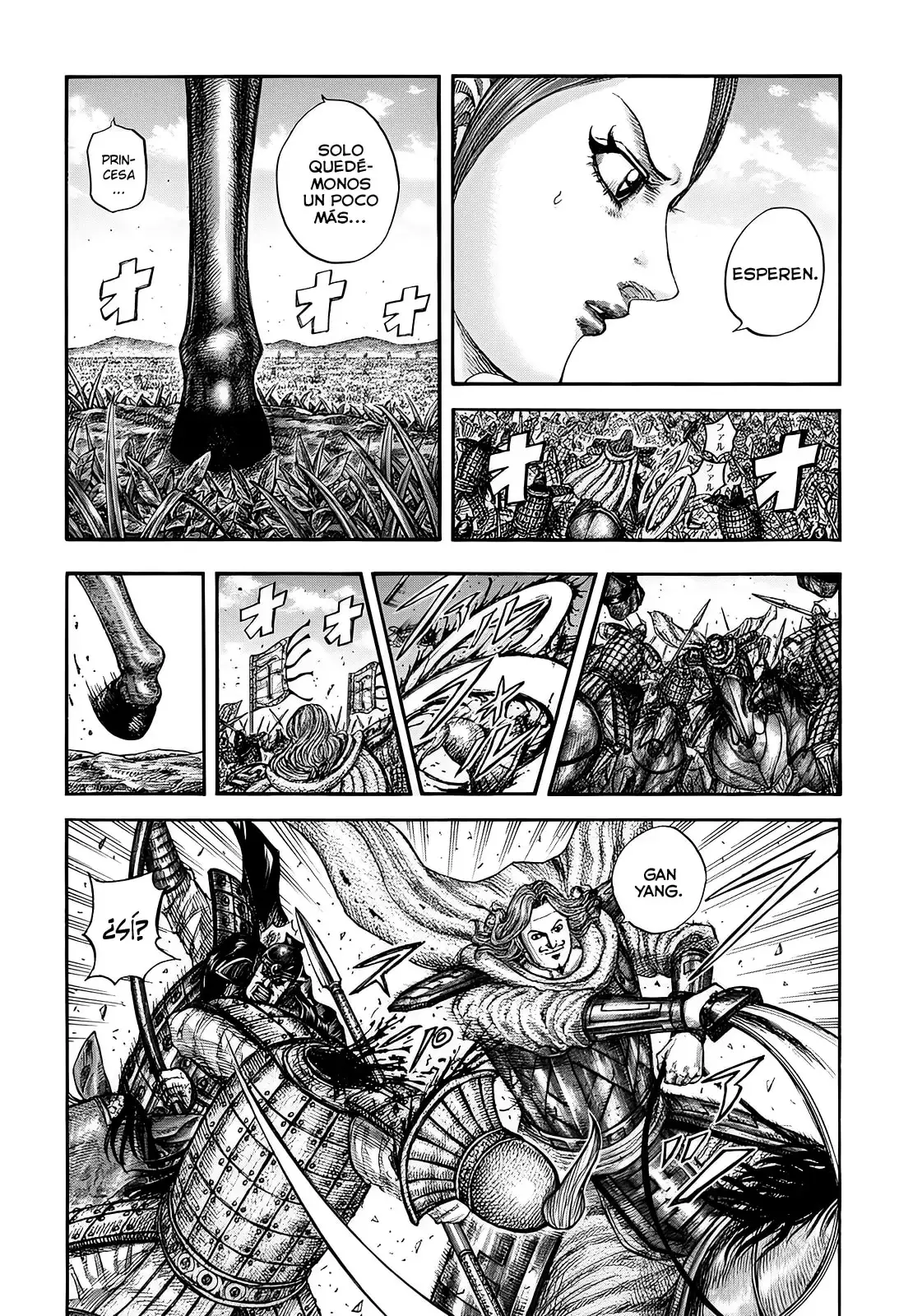 Kingdom capítulo 821, página 4