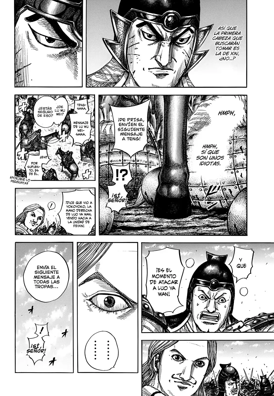 Kingdom capítulo 821, página 19