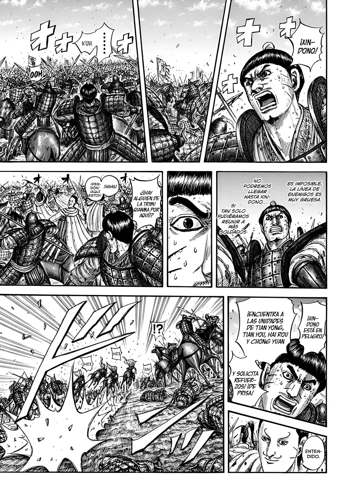 Kingdom capítulo 822, página 8