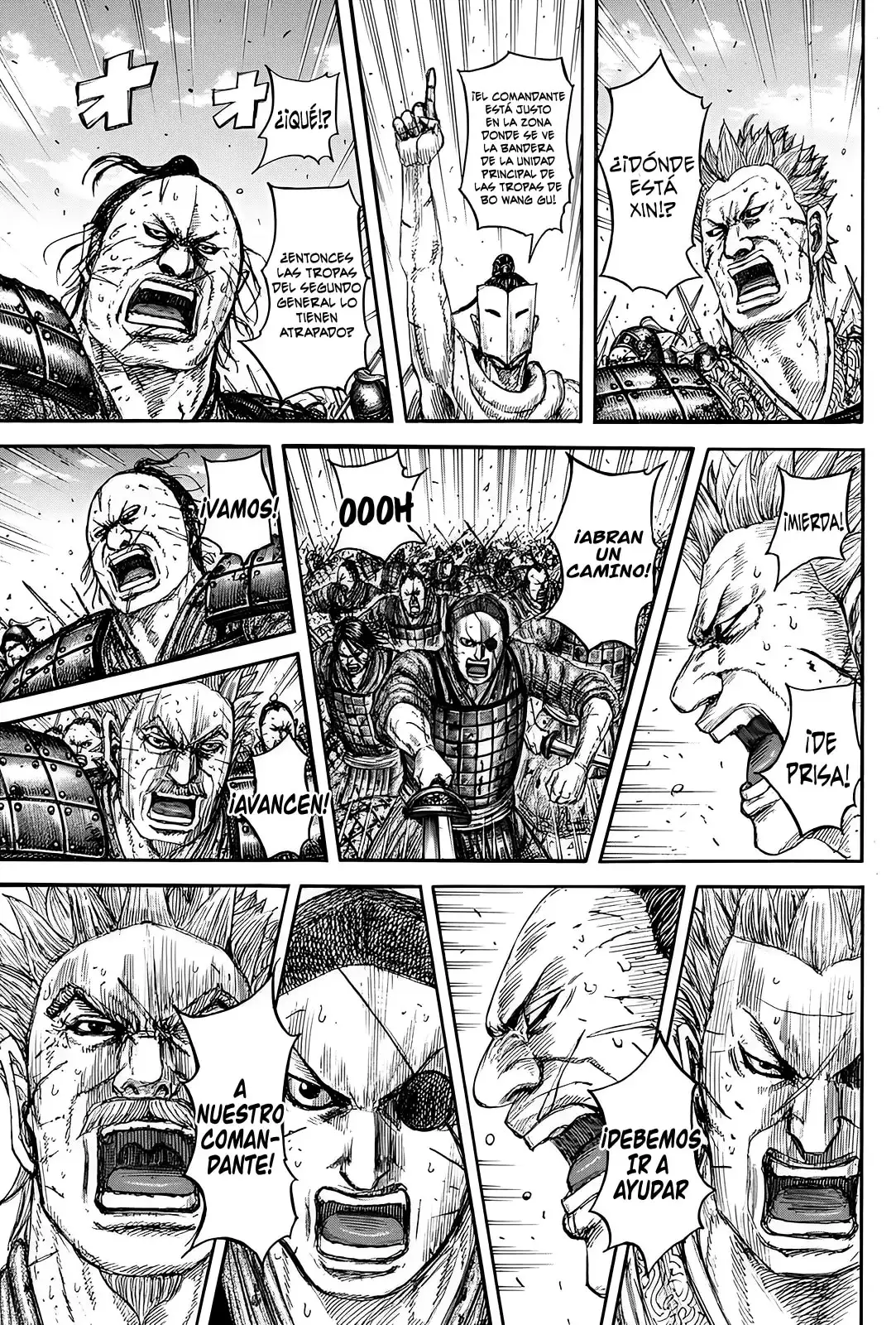 Kingdom capítulo 822, página 10