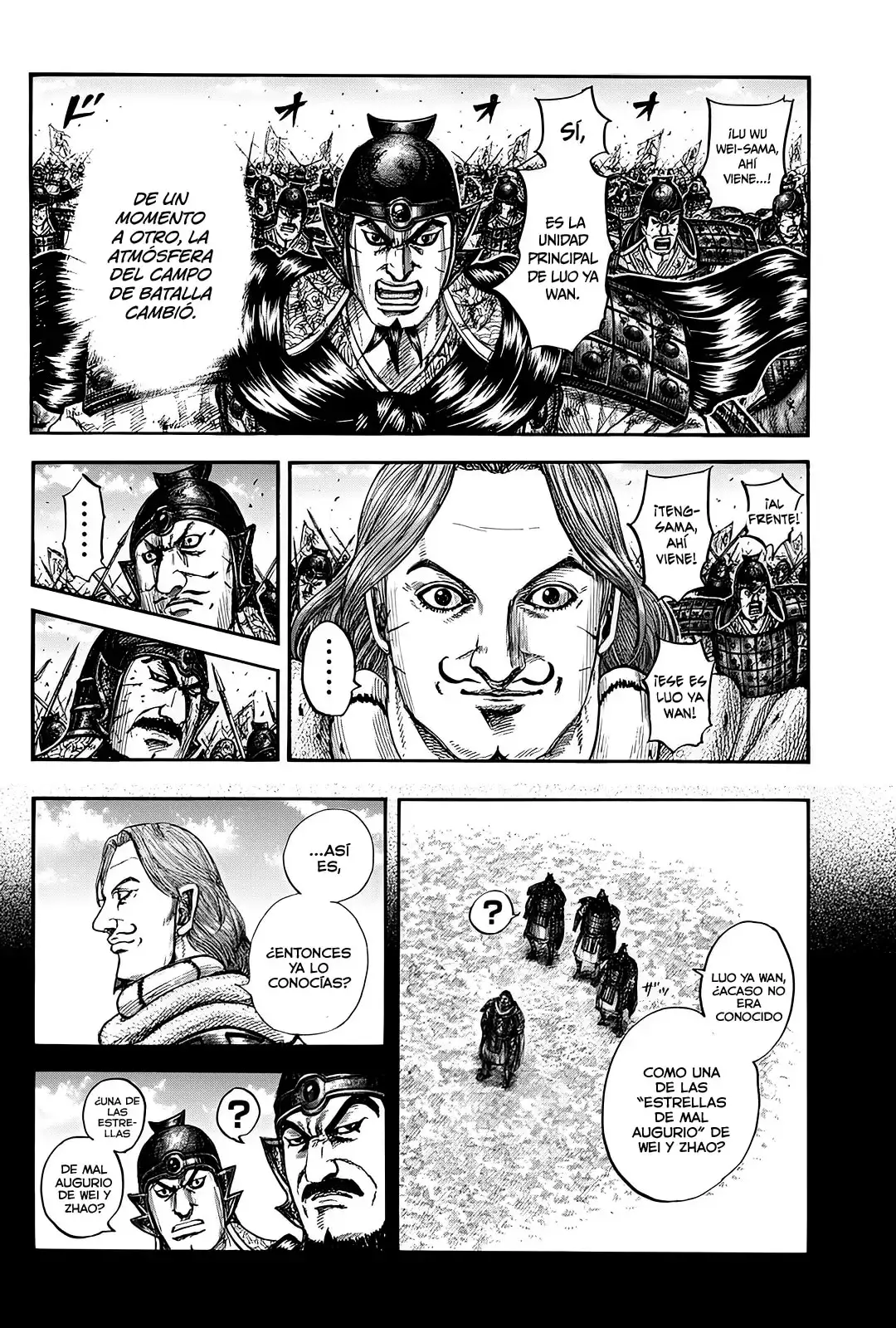 Kingdom capítulo 822, página 15