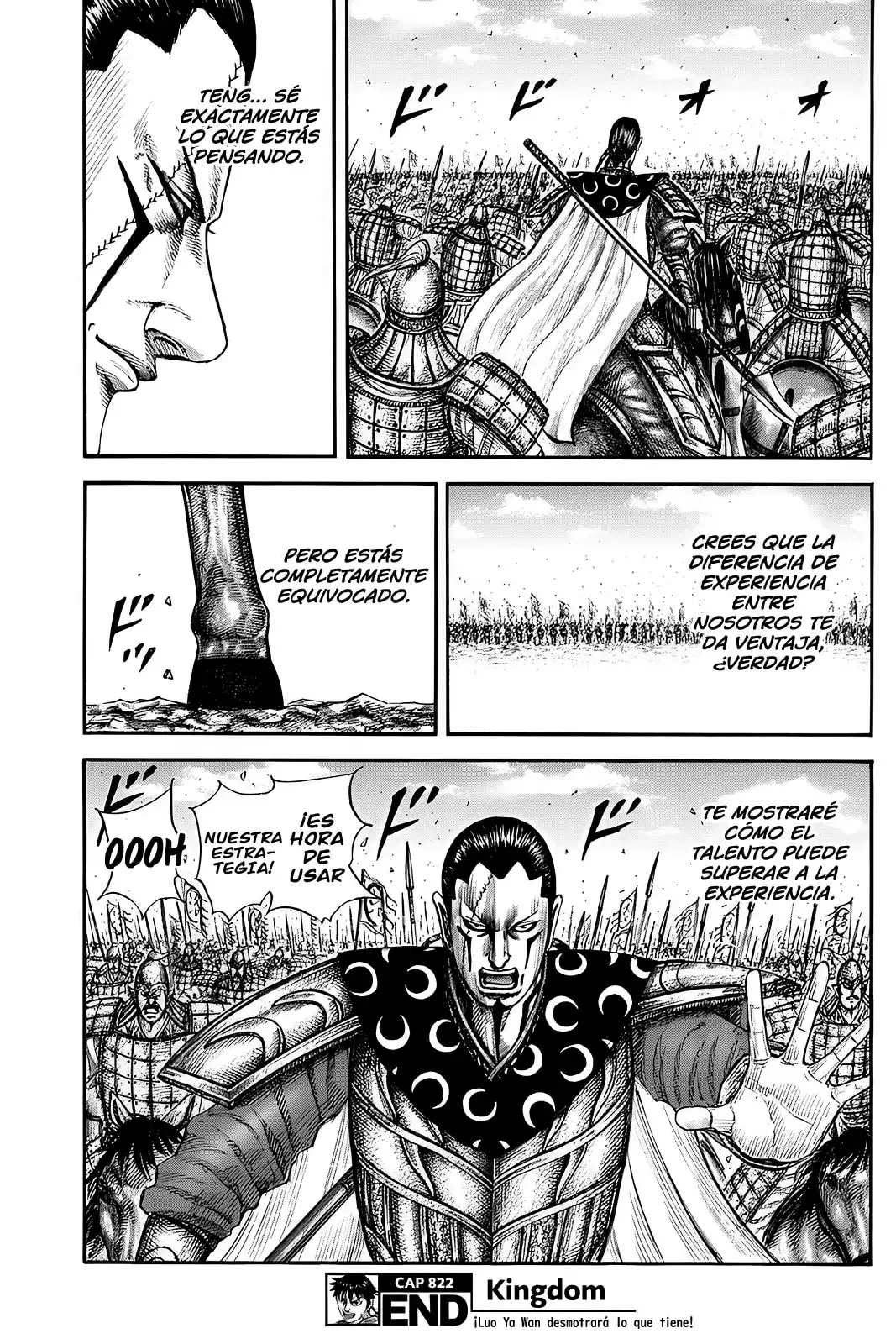 Kingdom capítulo 822, página 20
