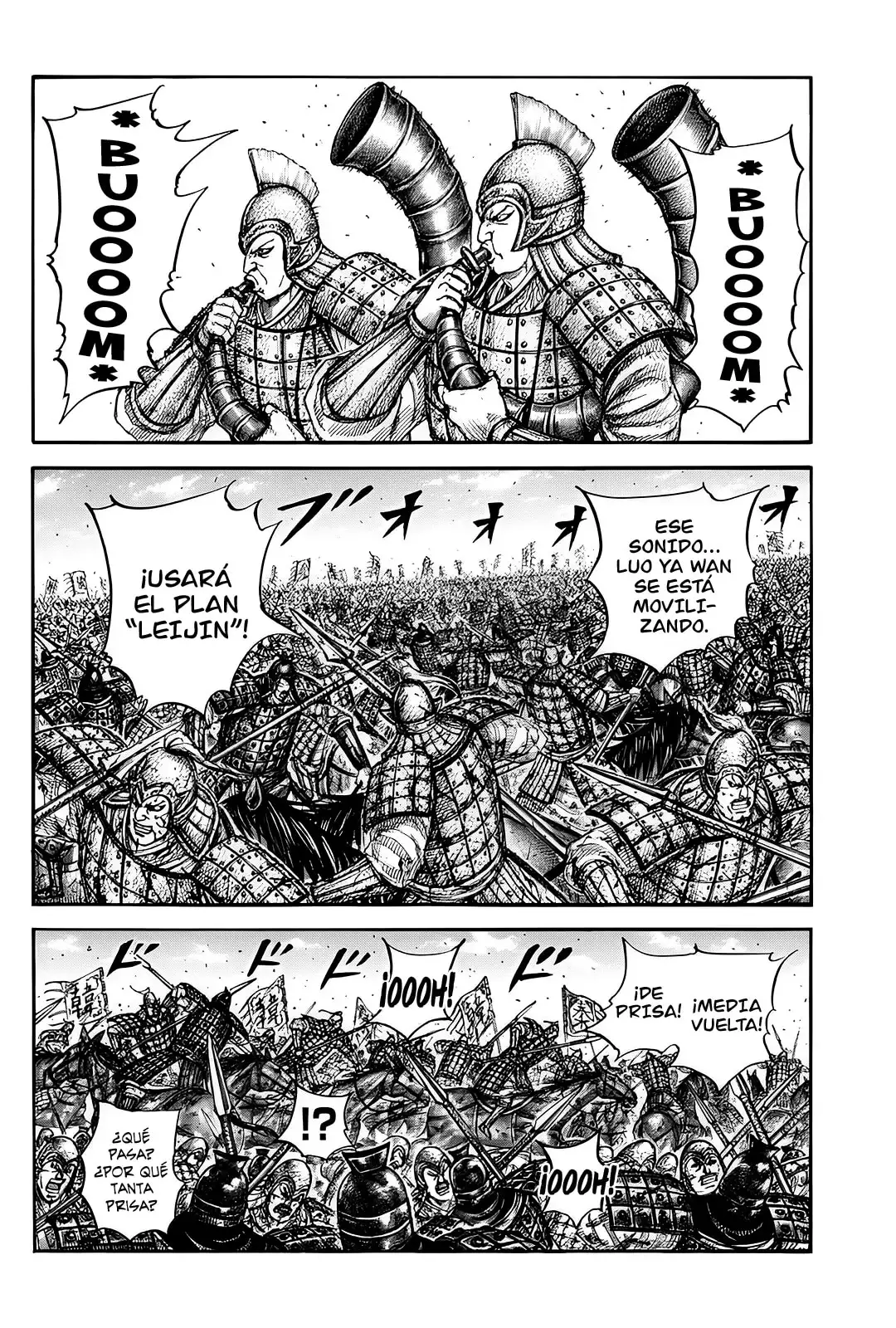 Kingdom capítulo 823, página 3