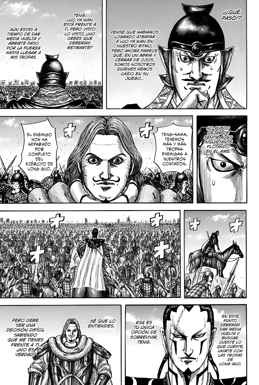 Kingdom capítulo 823, página 10