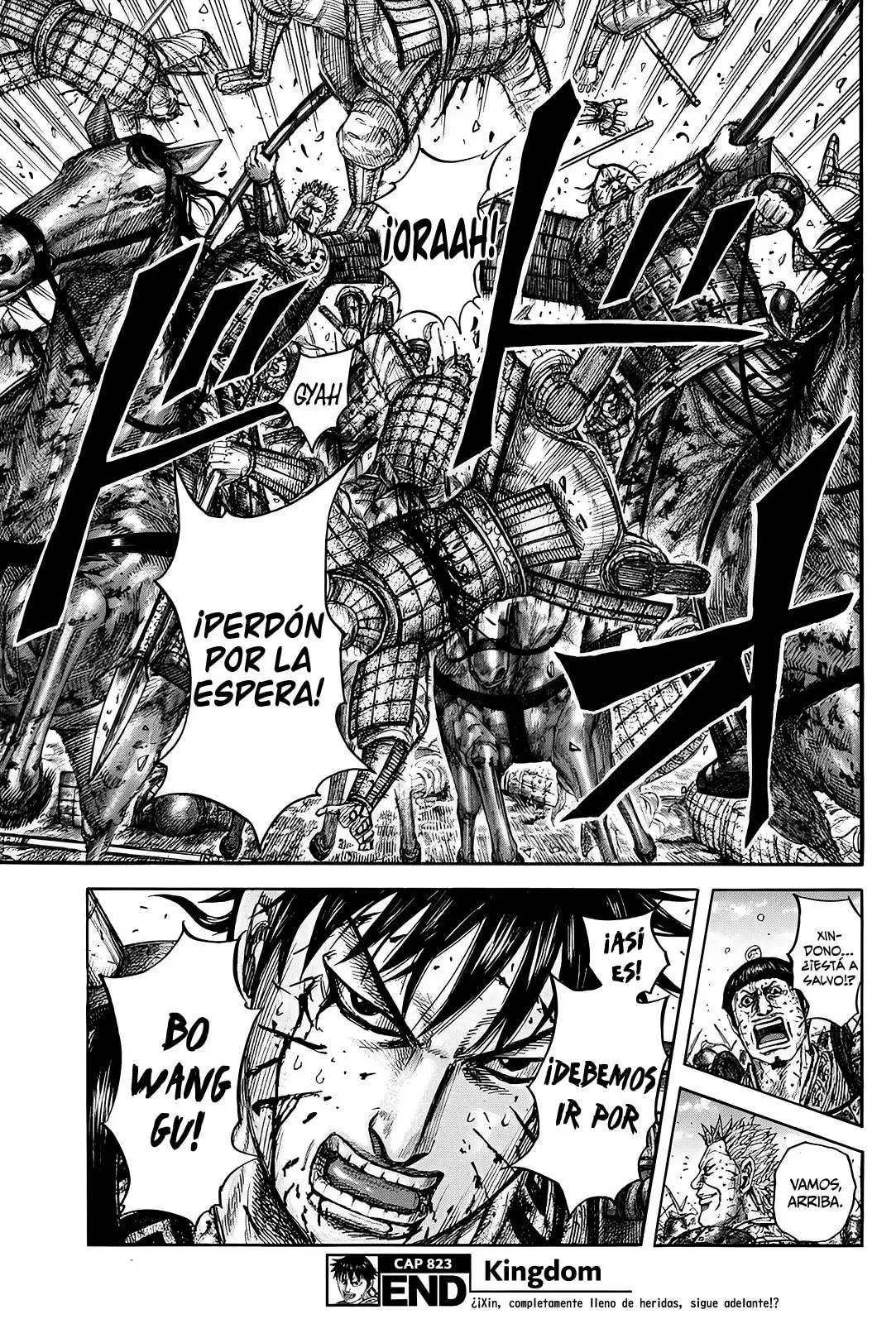 Kingdom capítulo 823, página 20