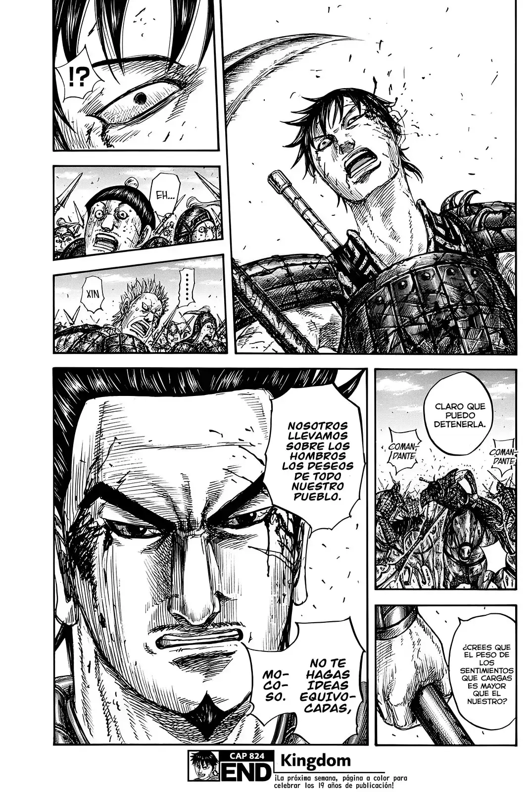 Kingdom capítulo 824, página 19