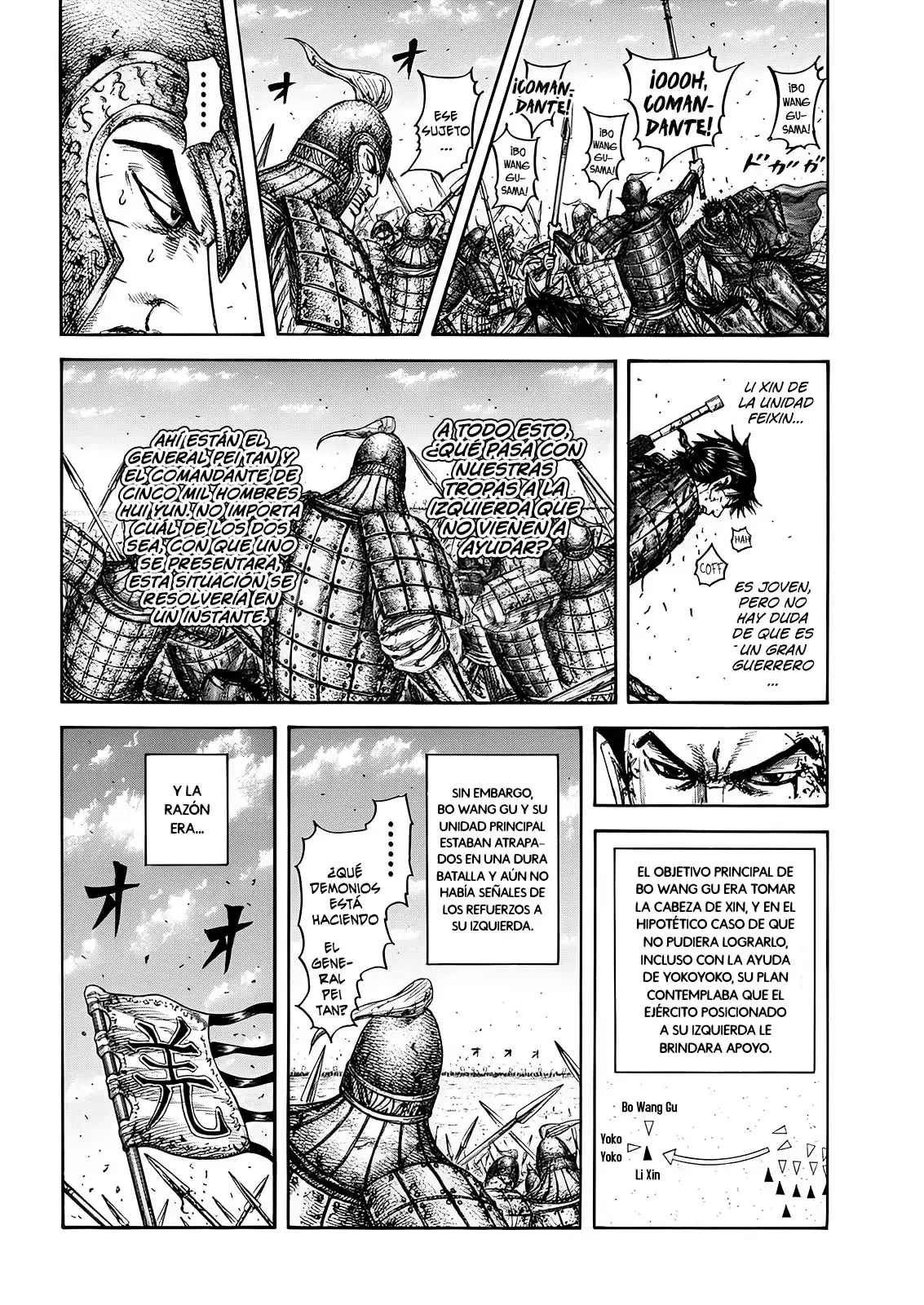 Kingdom capítulo 825, página 5