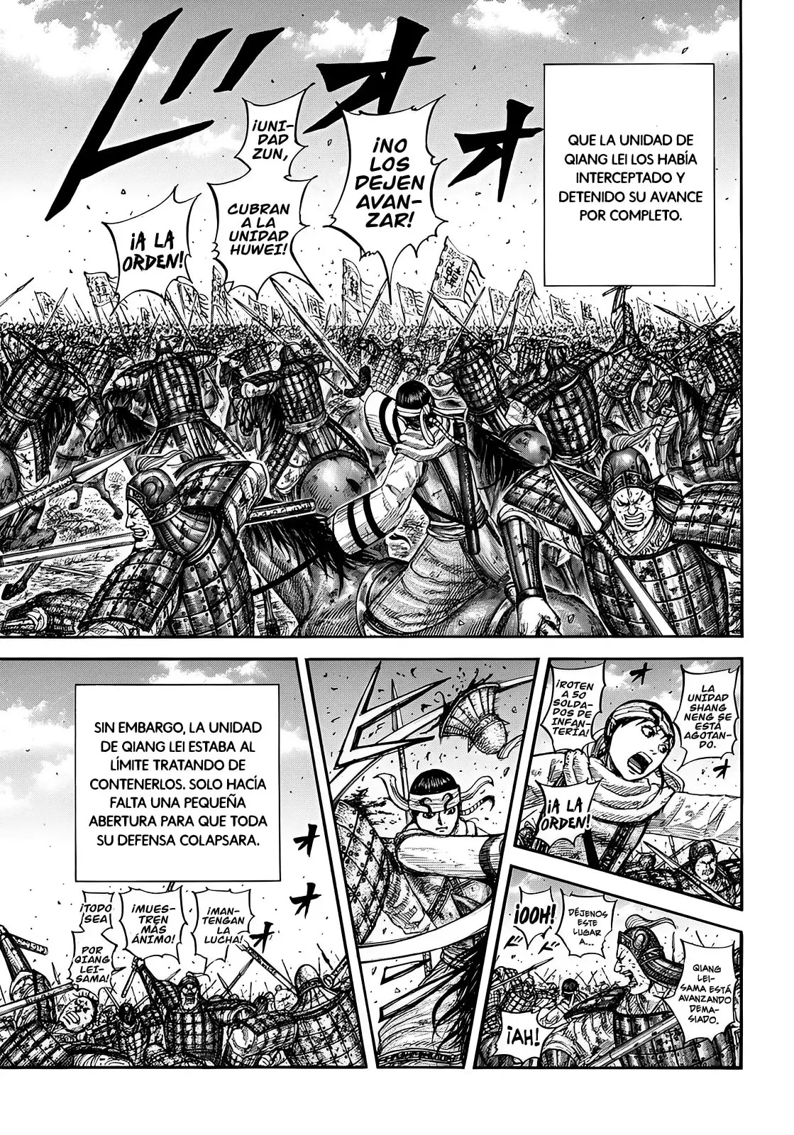 Kingdom capítulo 825, página 6