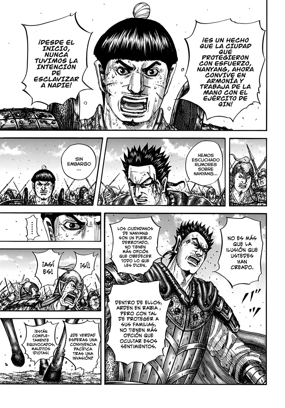Kingdom capítulo 825, página 14