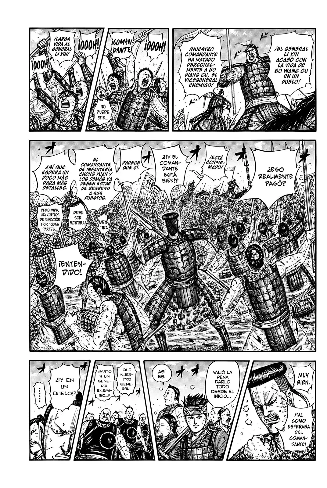 Kingdom capítulo 827, página 2