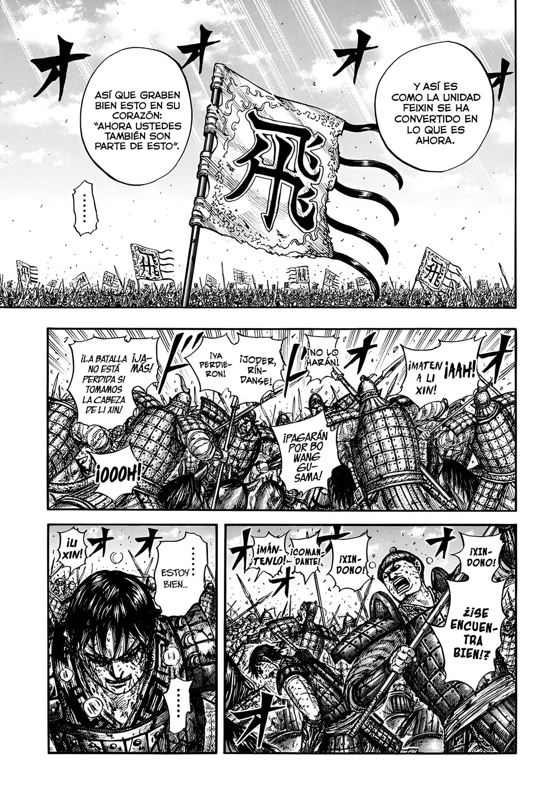 Kingdom capítulo 827, página 4