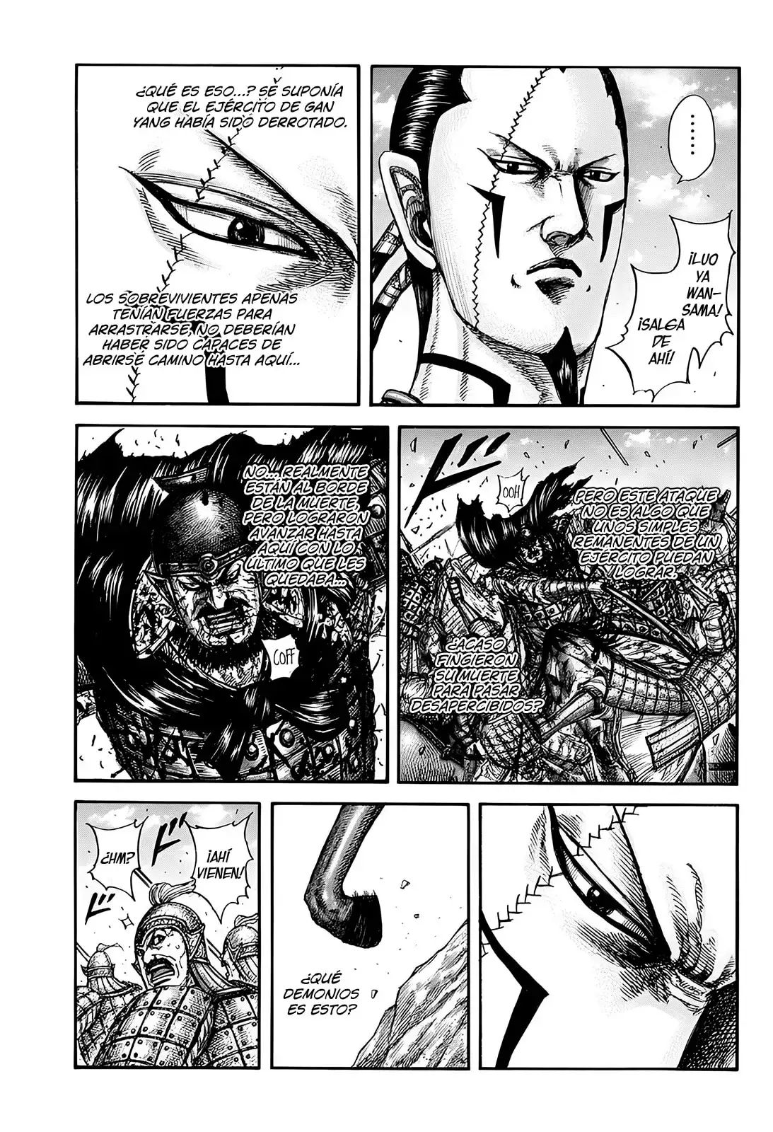 Kingdom capítulo 828, página 6