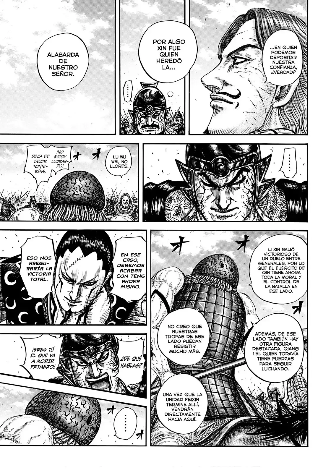 Kingdom capítulo 829, página 8