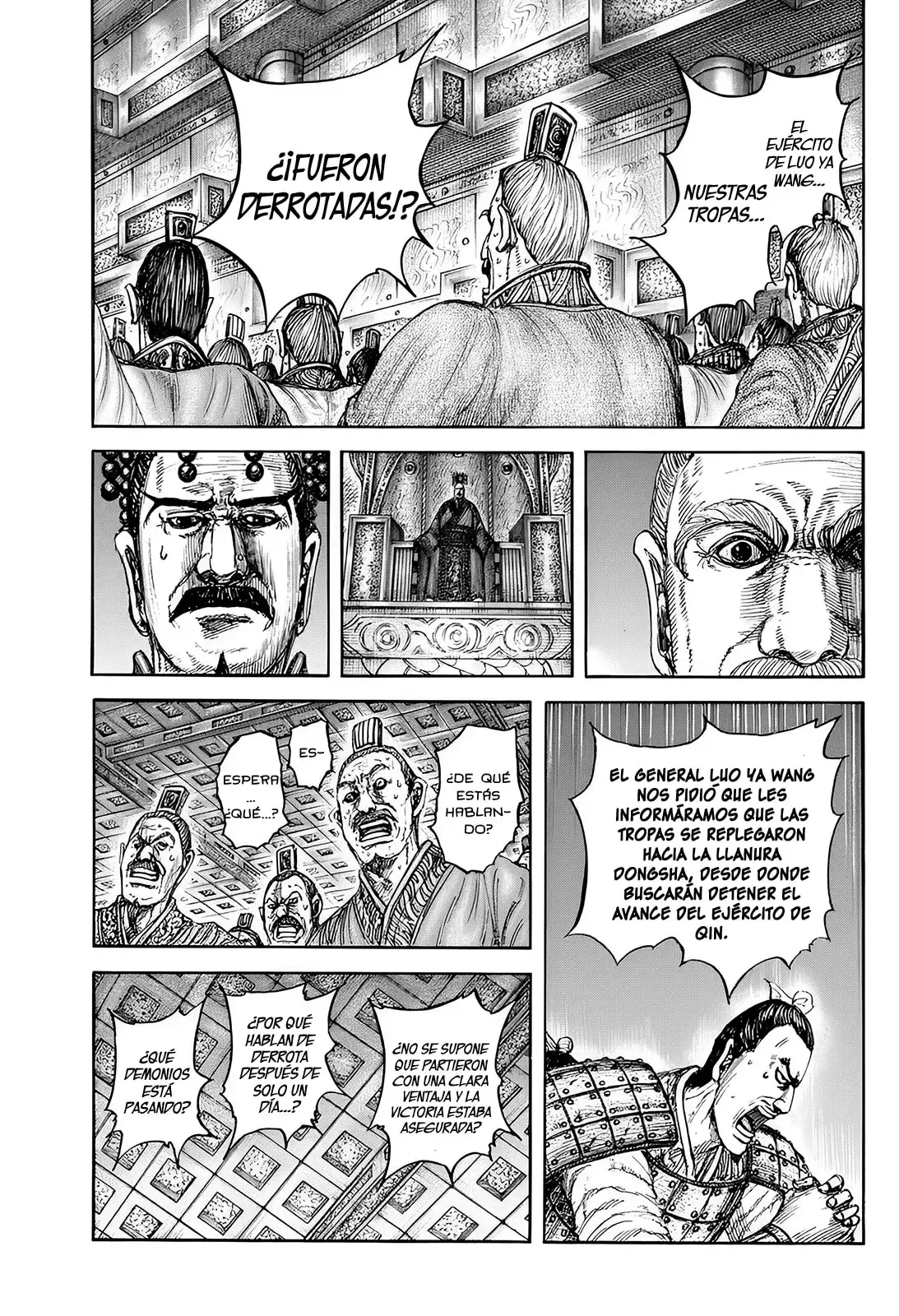 Kingdom capítulo 830, página 6