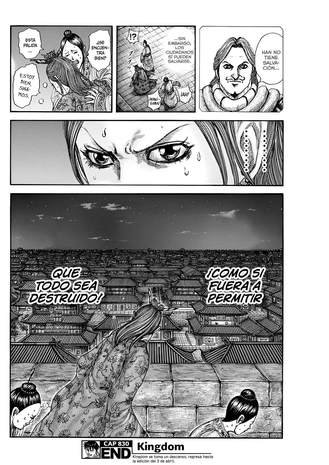 Kingdom capítulo 830, página 19