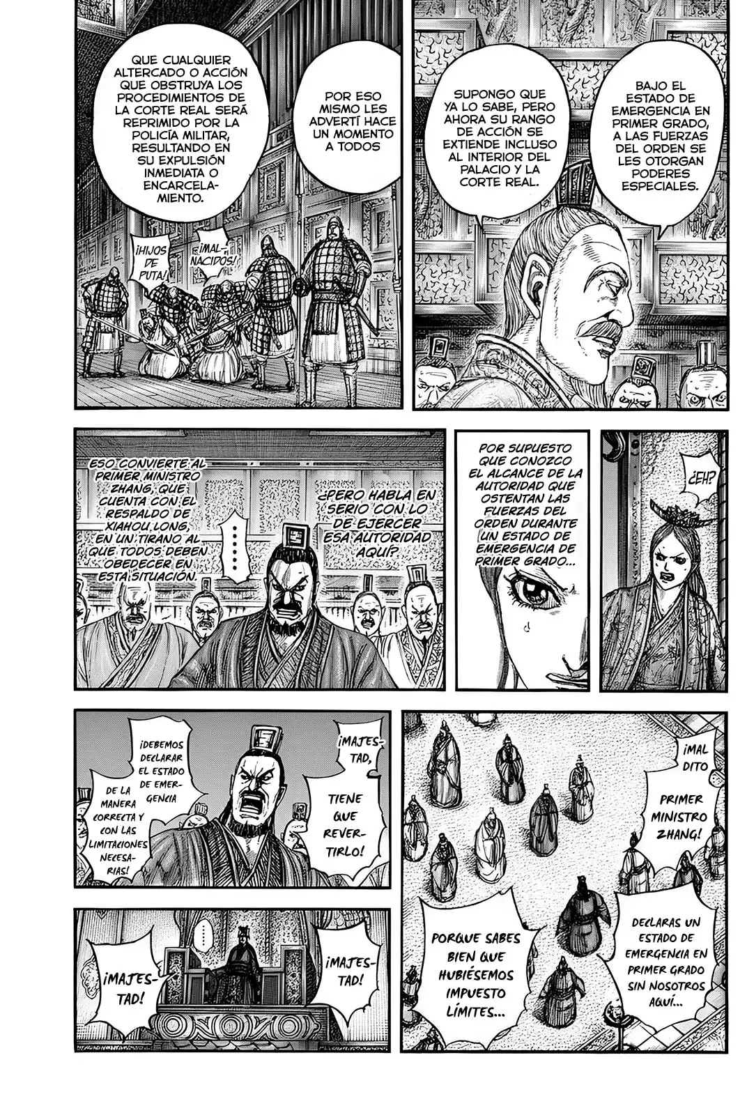 Kingdom capítulo 833, página 8