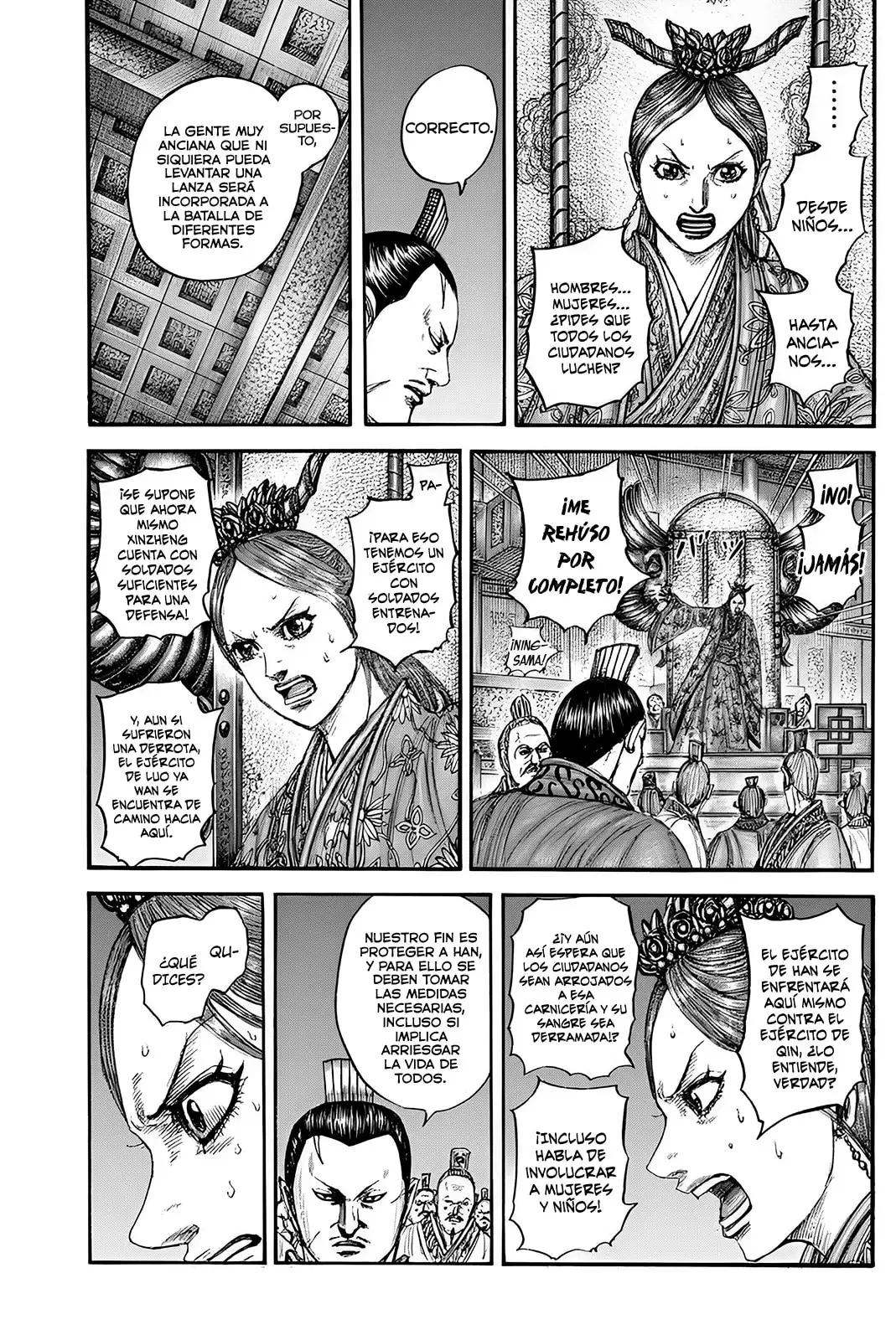 Kingdom capítulo 833, página 10