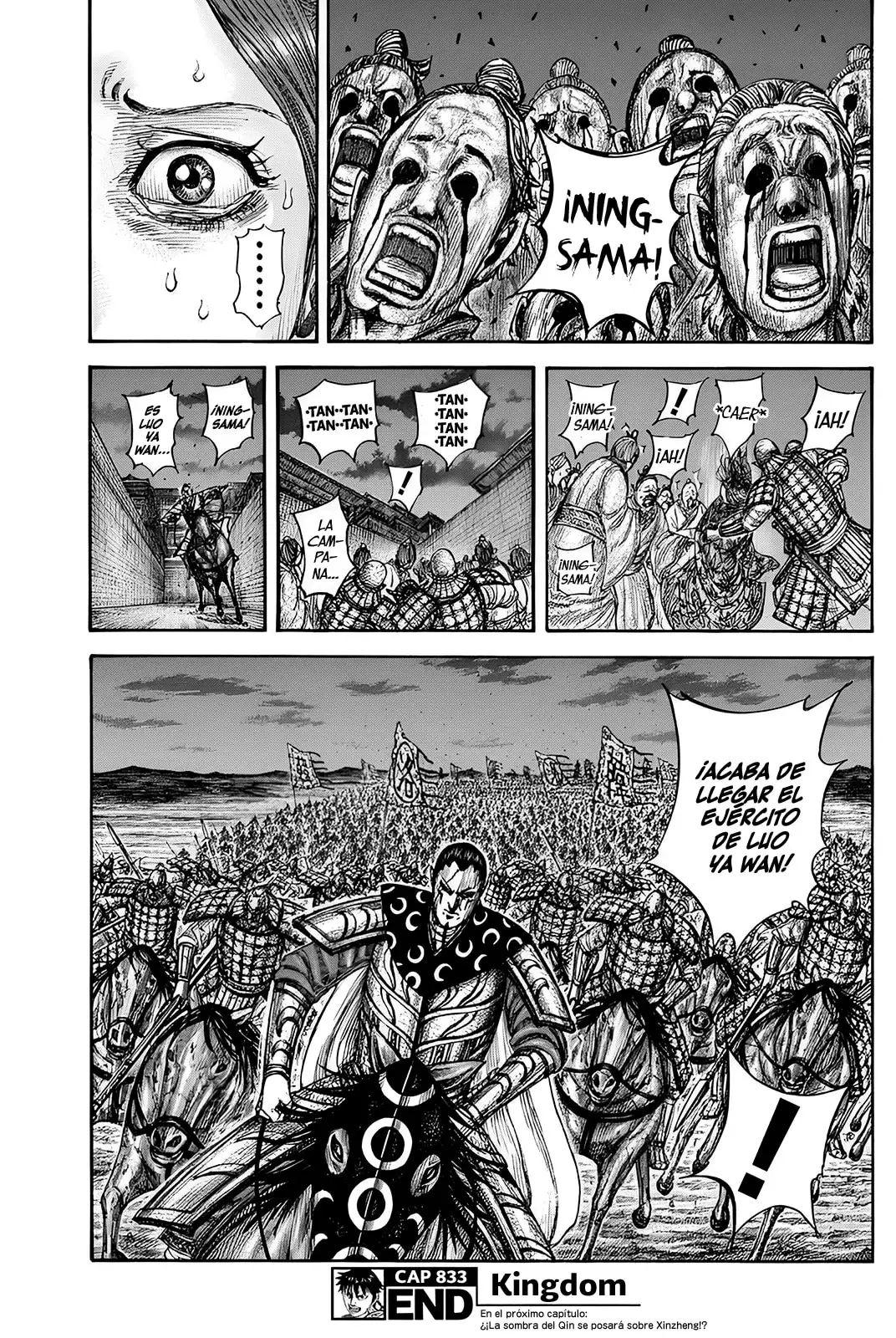 Kingdom capítulo 833, página 20