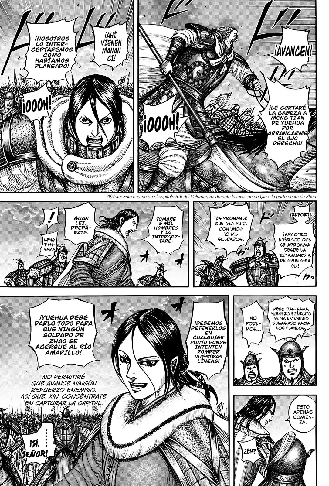 Kingdom capítulo 834, página 14