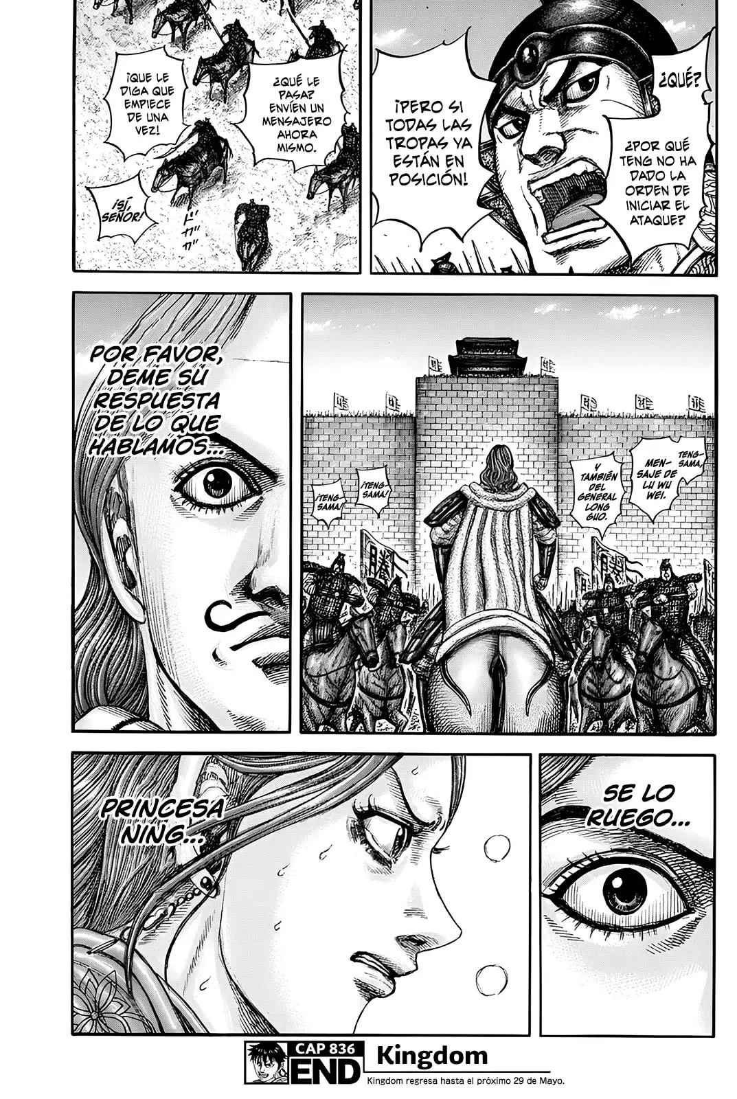 Kingdom capítulo 836, página 19