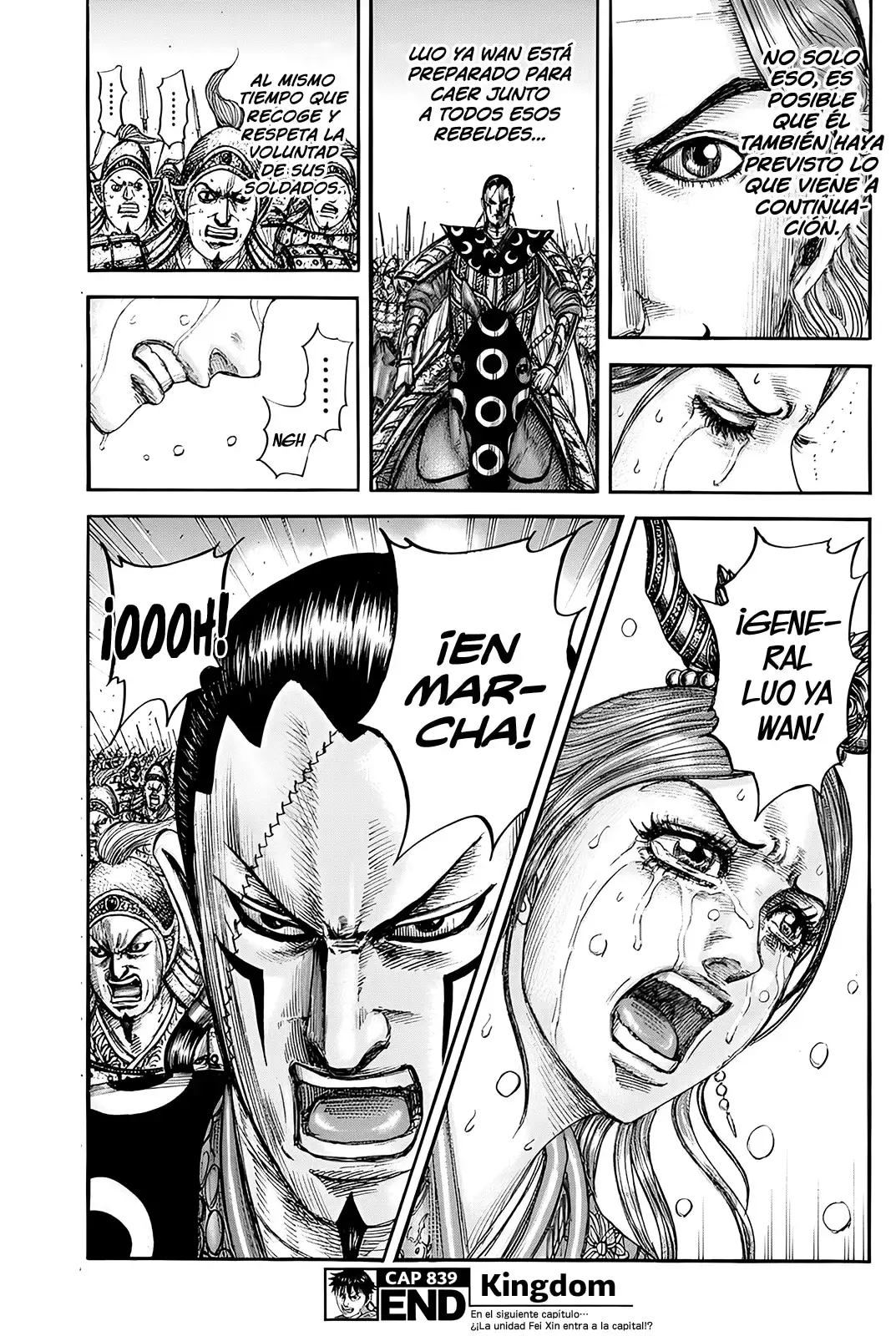 Kingdom capítulo 839, página 20