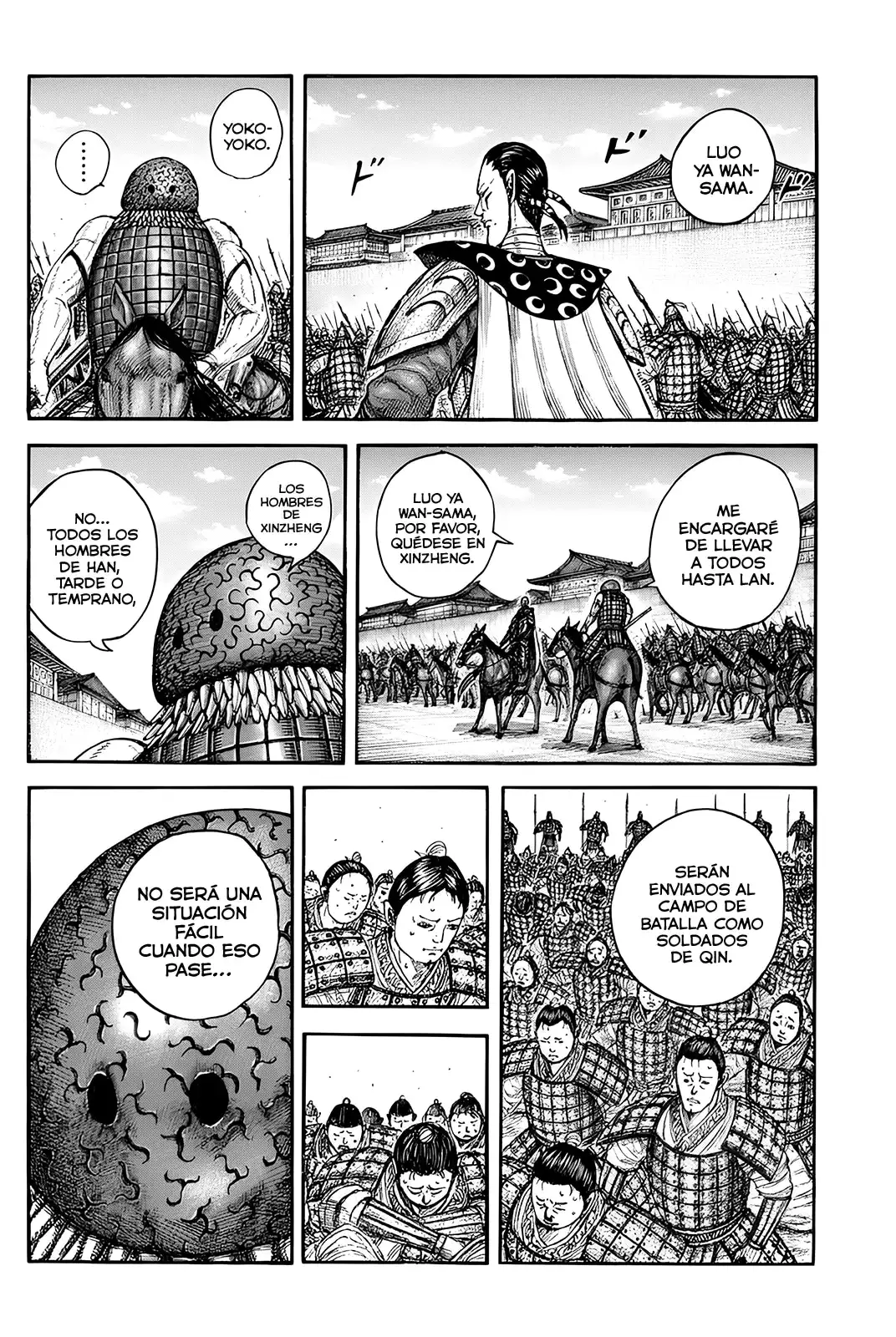 Kingdom capítulo 840, página 3
