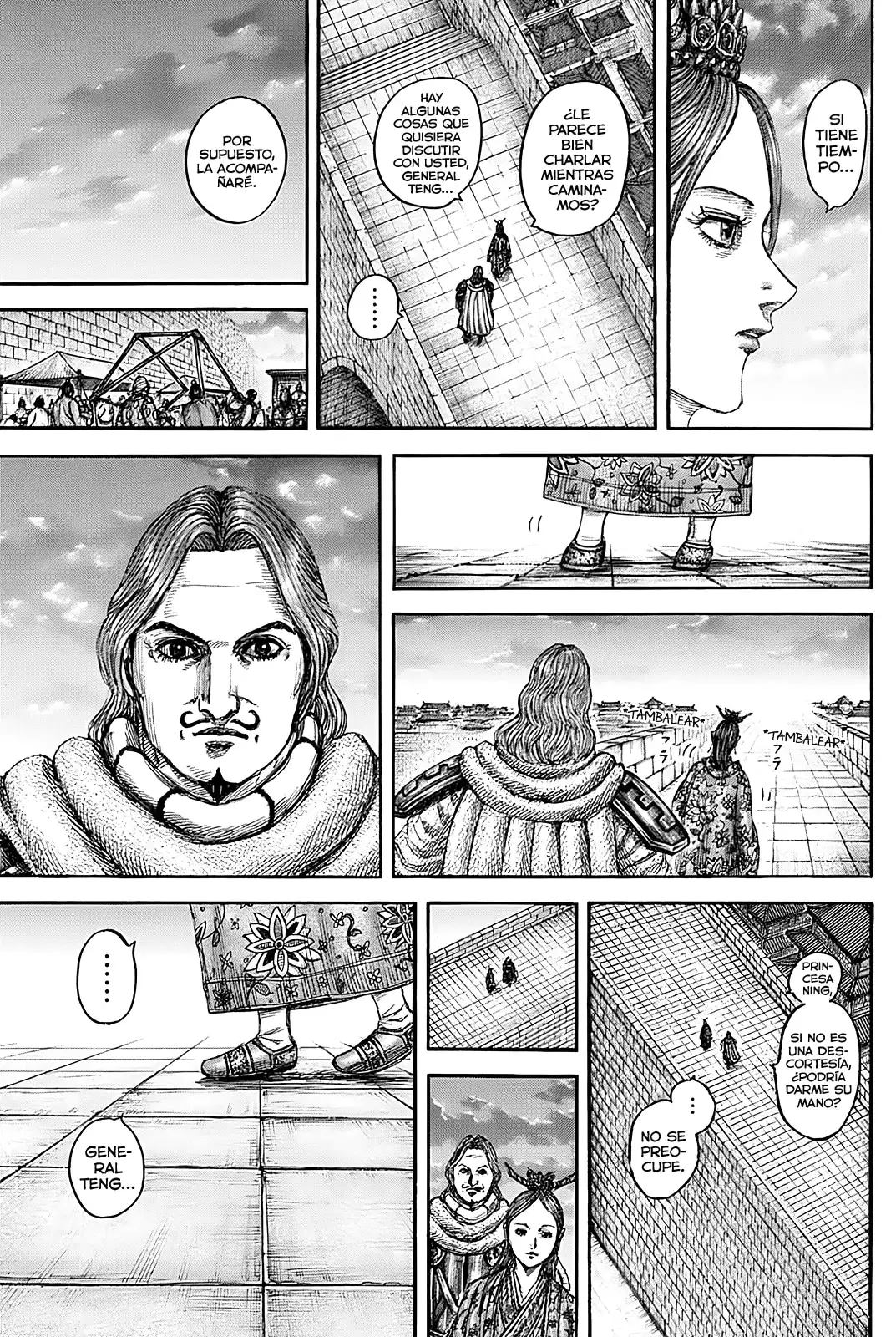 Kingdom capítulo 842, página 4
