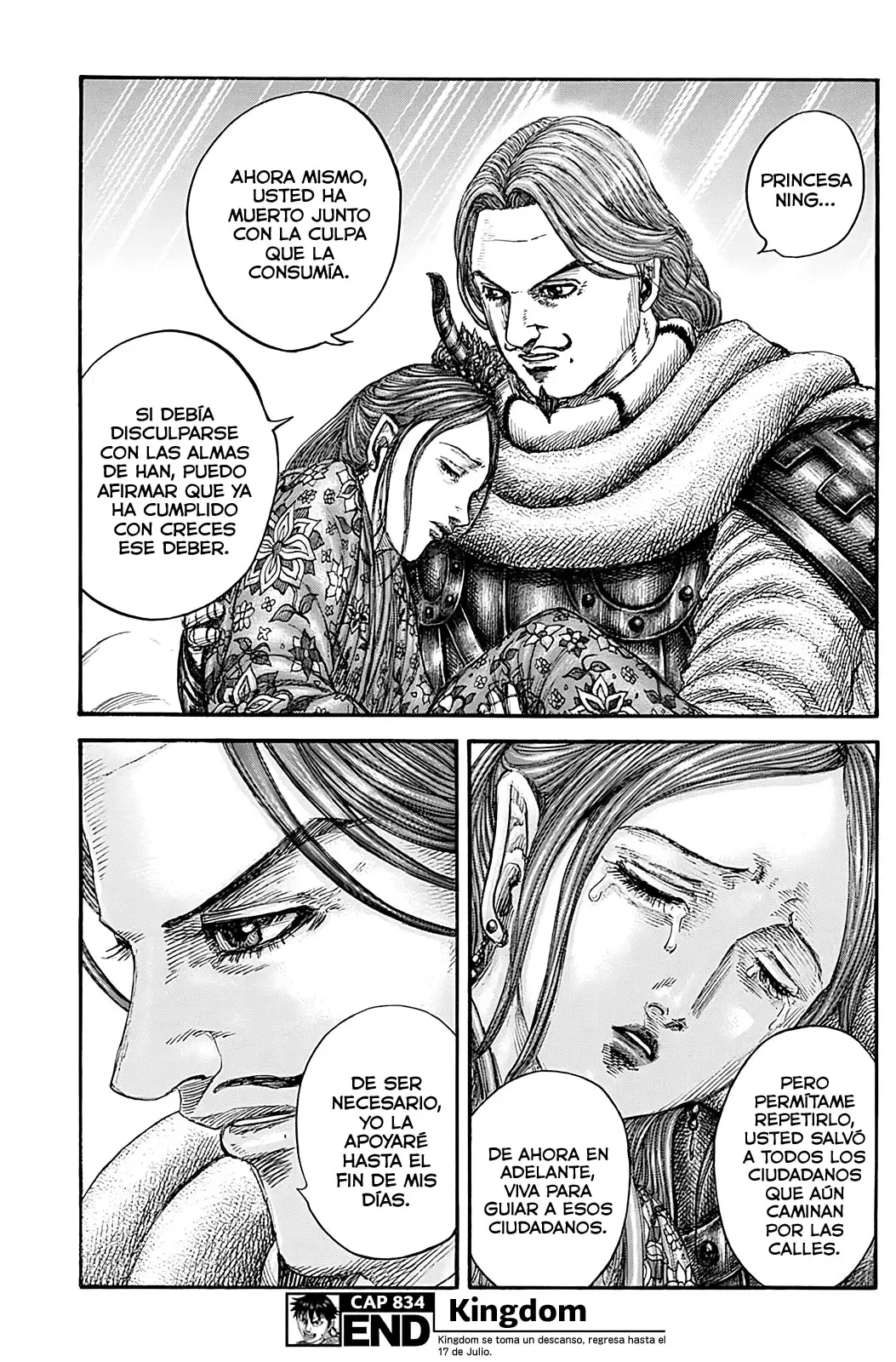 Kingdom capítulo 842, página 19