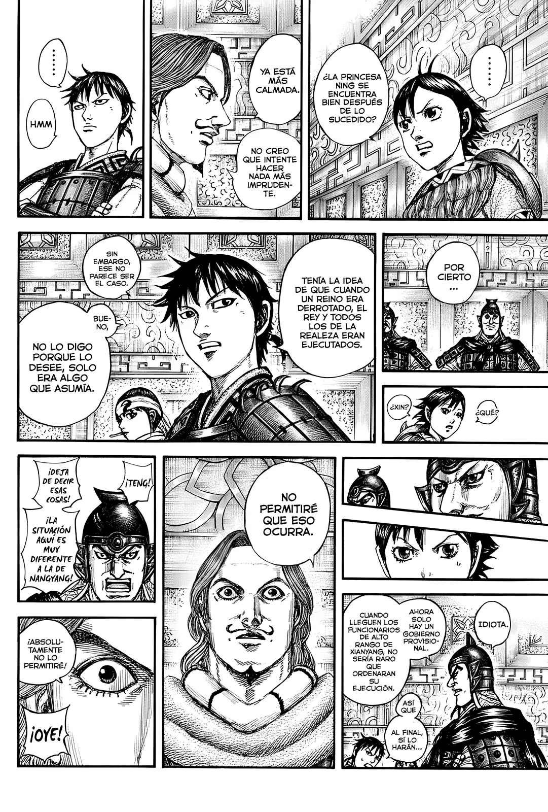 Kingdom capítulo 843, página 3