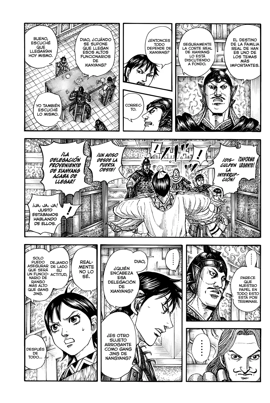 Kingdom capítulo 843, página 4