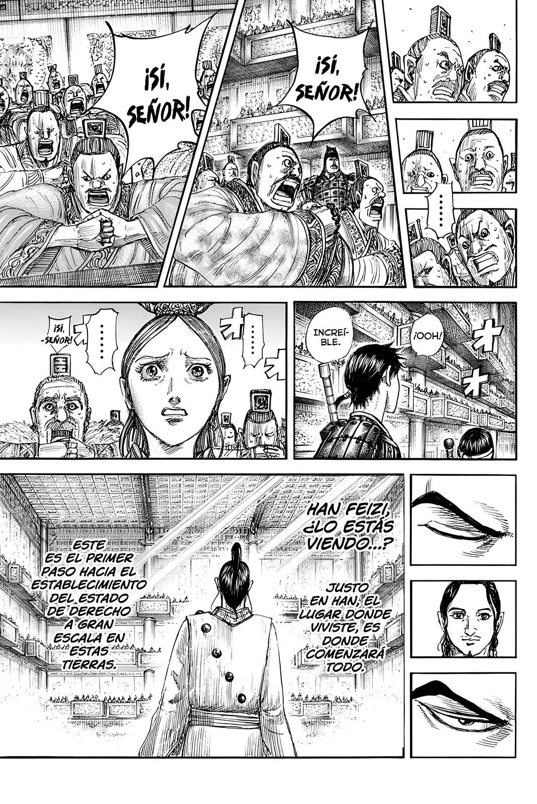 Kingdom capítulo 843, página 13