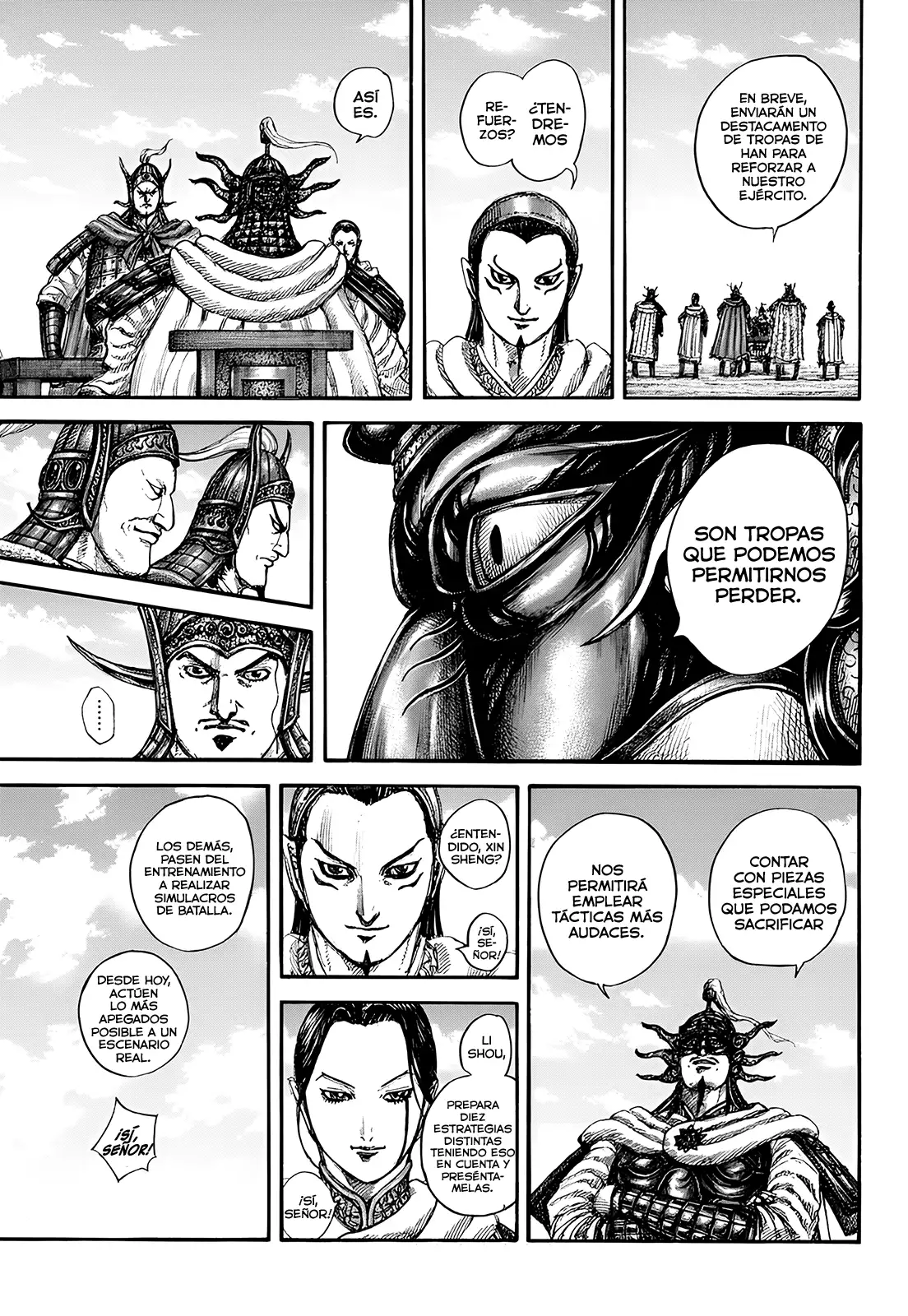 Kingdom capítulo 845, página 17